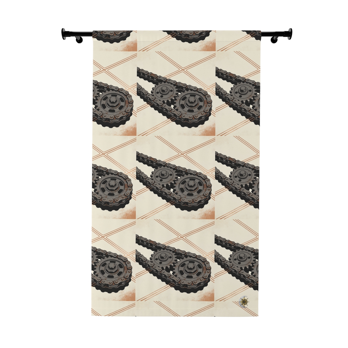 Original Art 1494 Blackout Window Curtain Panel