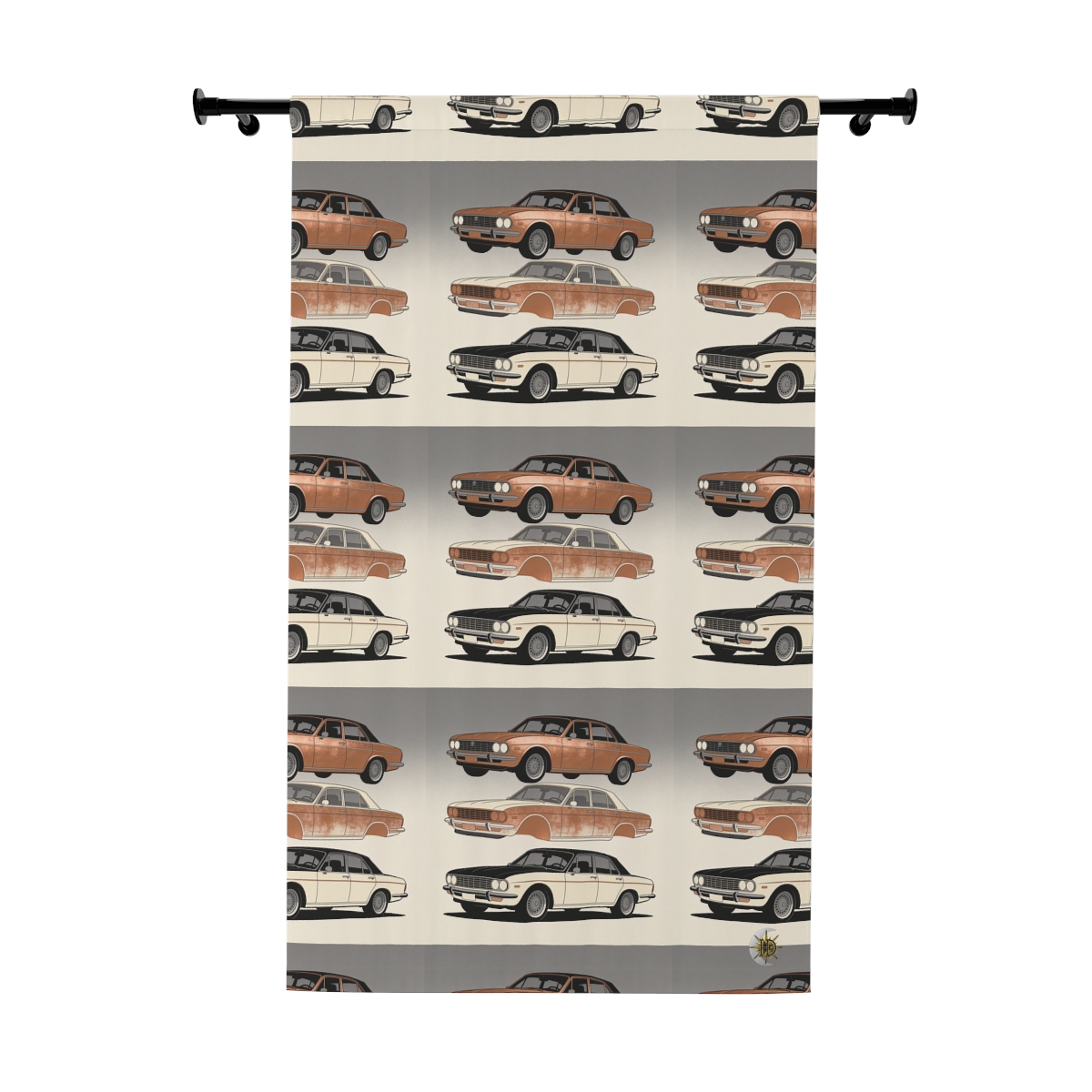 Original Art 1495 Blackout Window Curtain Panel