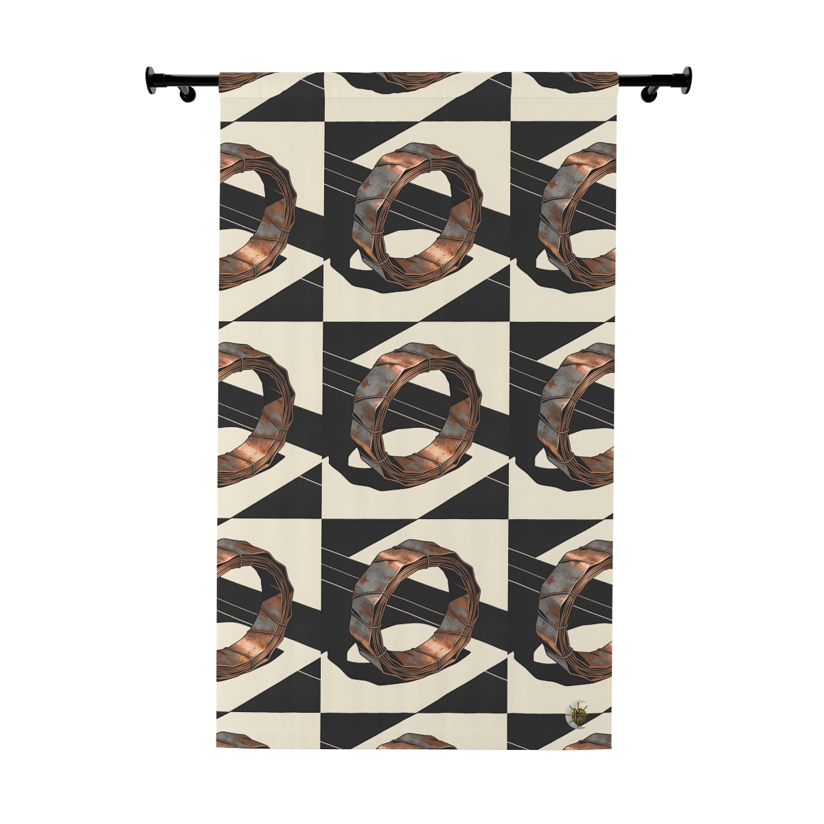 Original Art 1505 Blackout Window Curtain Panel