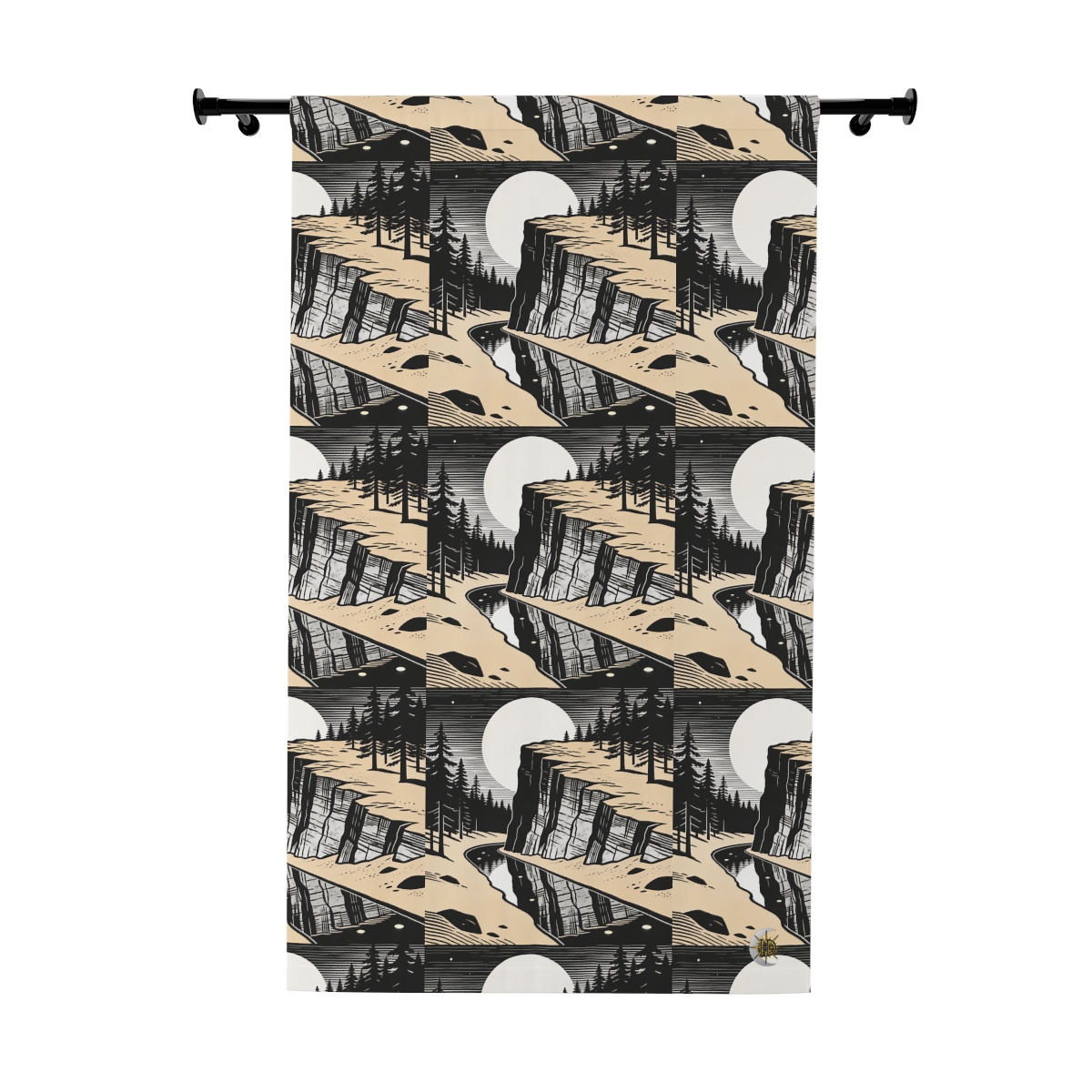 Original Art 1508 Blackout Window Curtain Panel