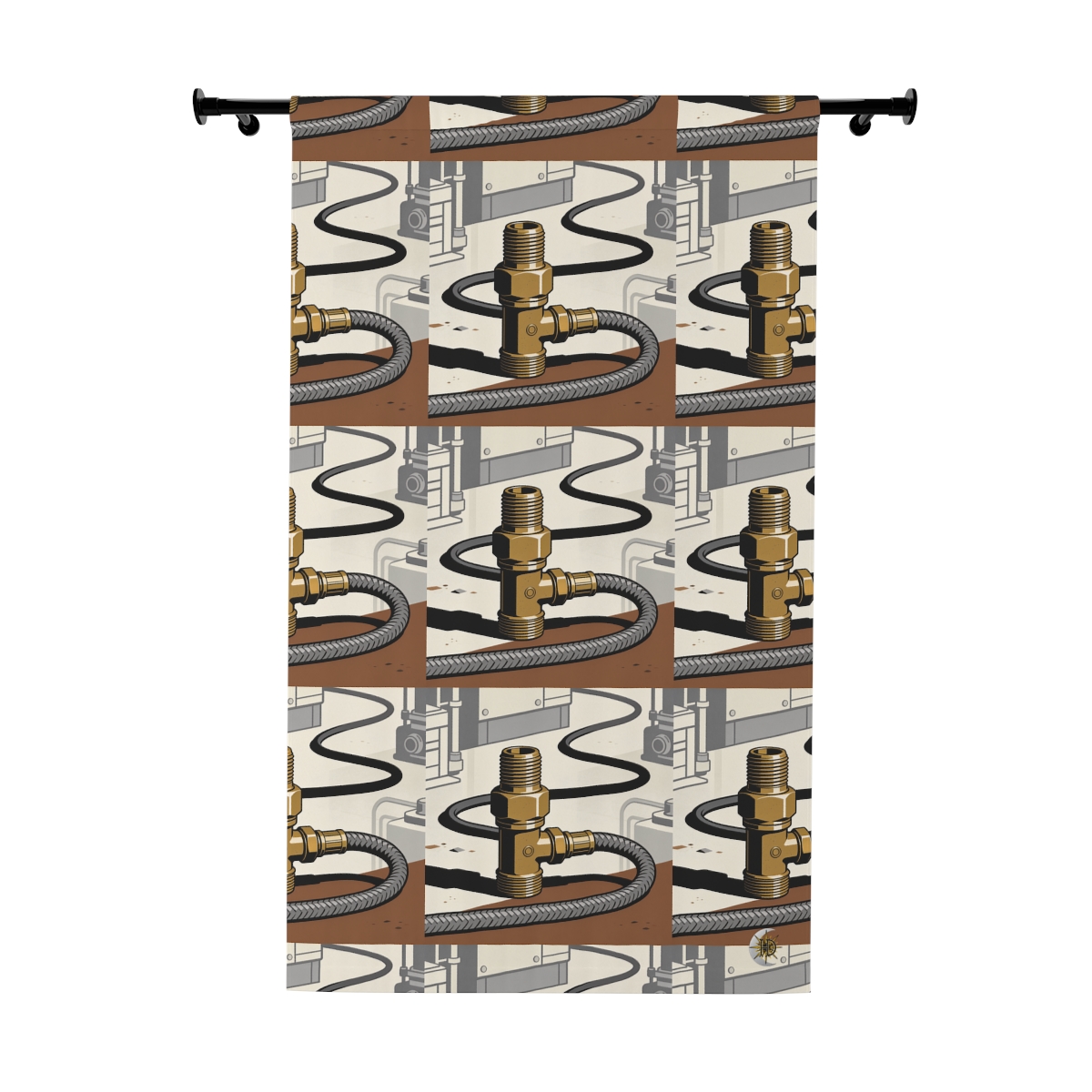 Original Art 1510 Blackout Window Curtain Panel