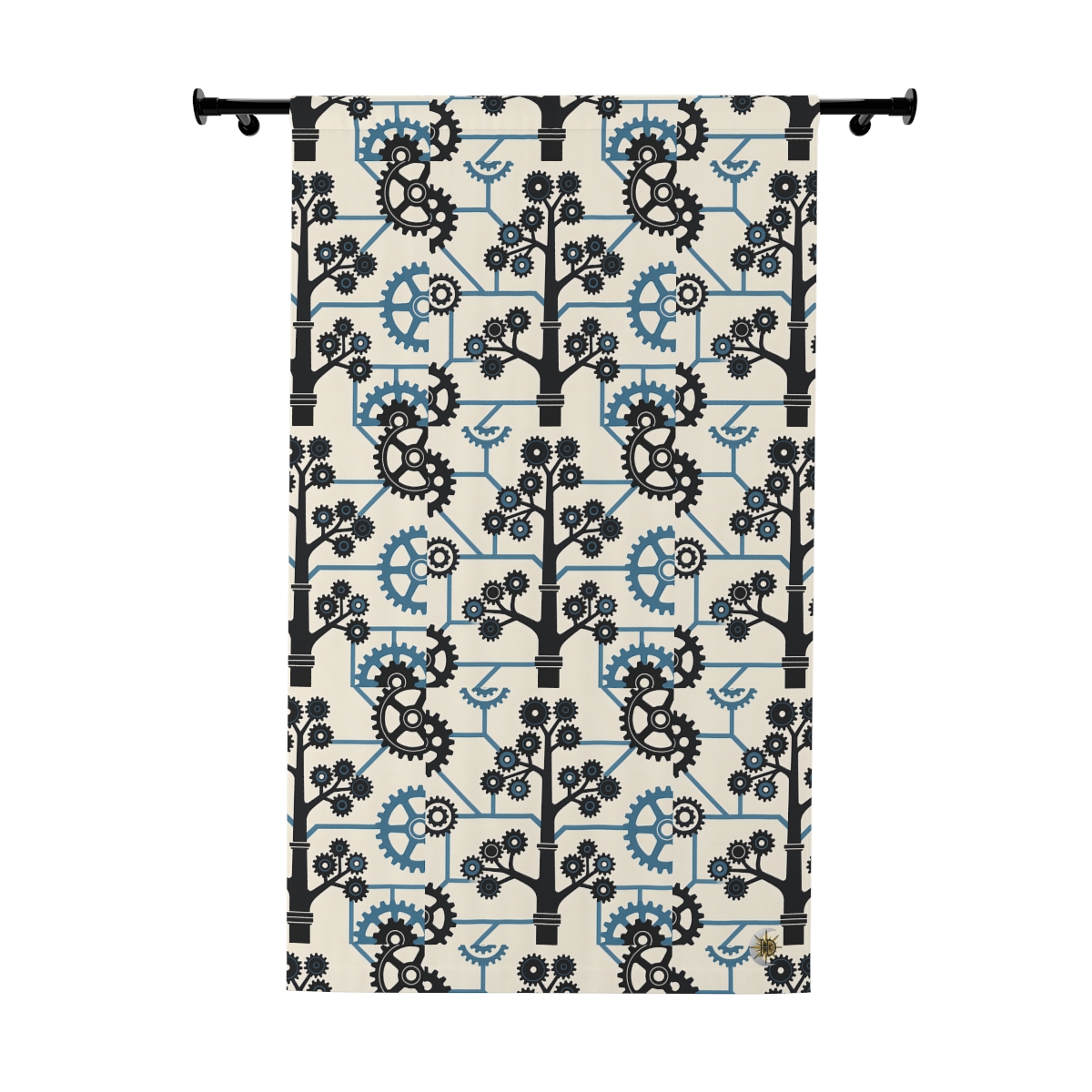 Original Art 1517 Blackout Window Curtain Panel