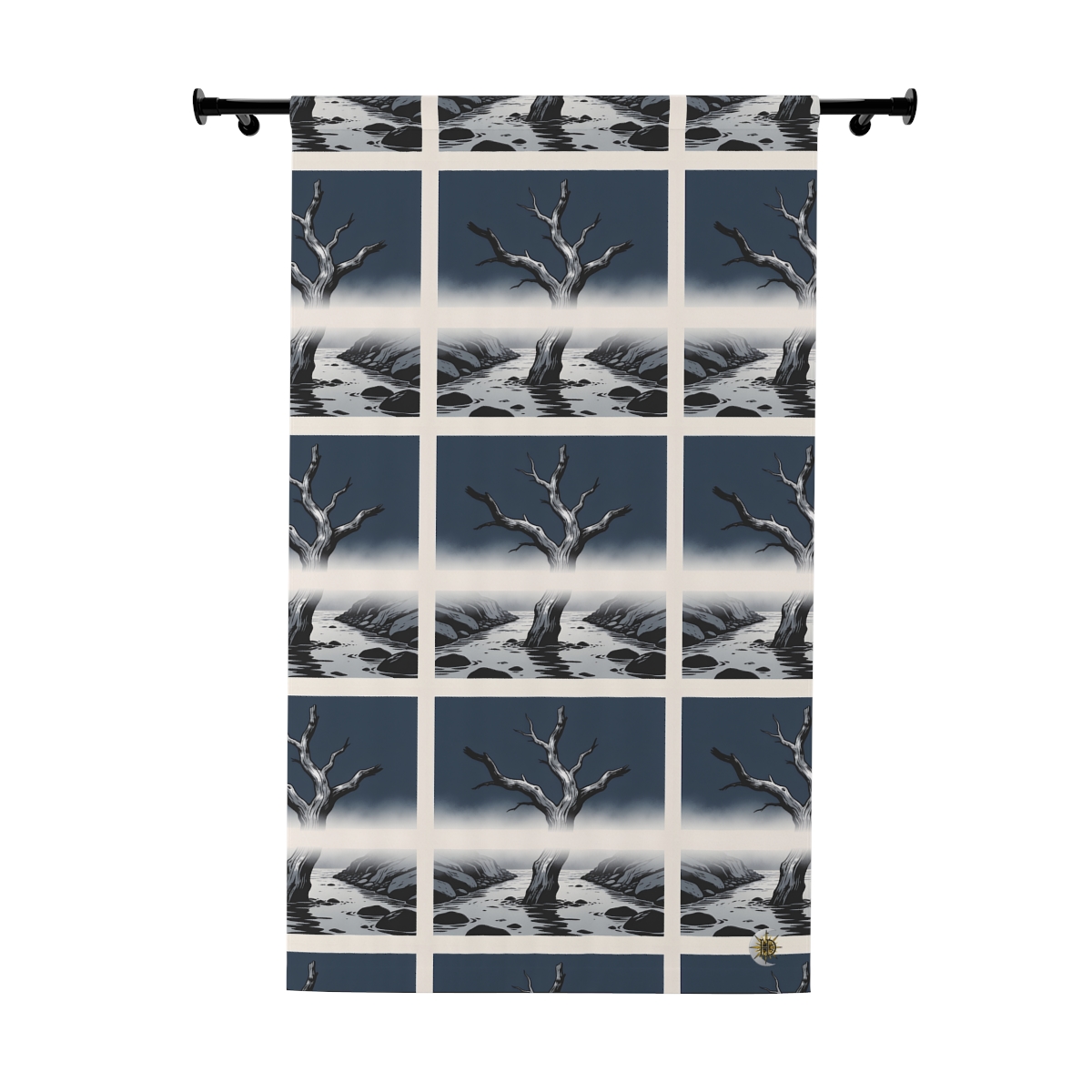 Original Art 1518 Blackout Window Curtain Panel