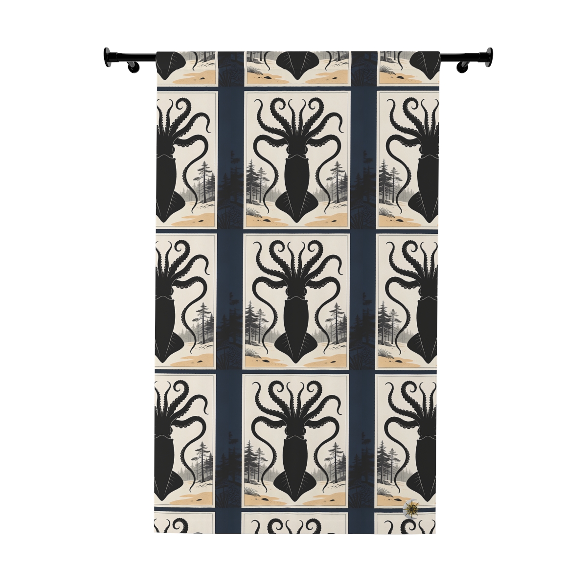 Original Art 1523 Blackout Window Curtain Panel