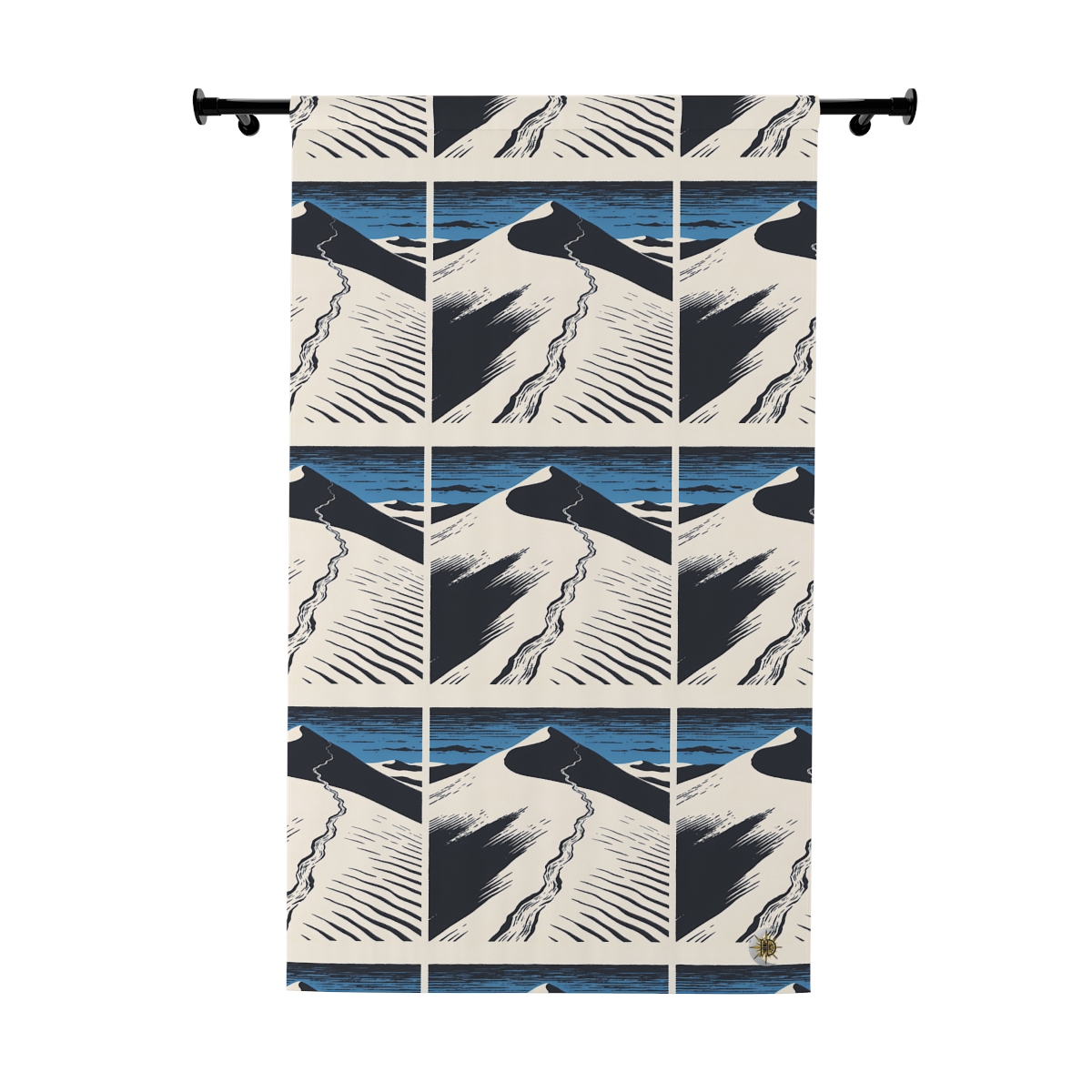 Original Art 1528 Blackout Window Curtain Panel