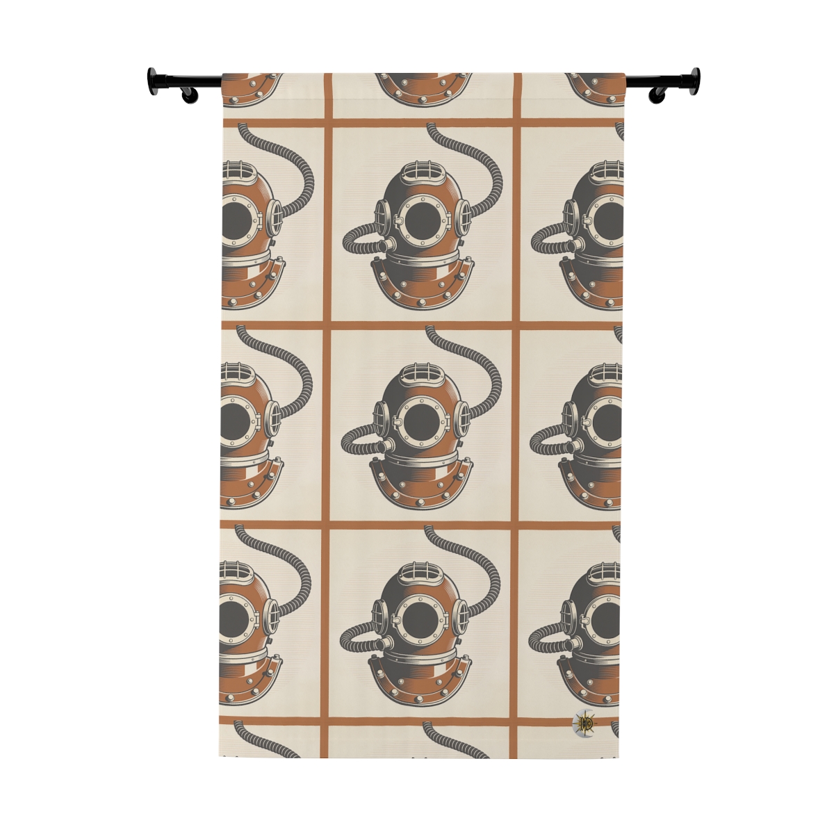 Original Art 1529 Blackout Window Curtain Panel