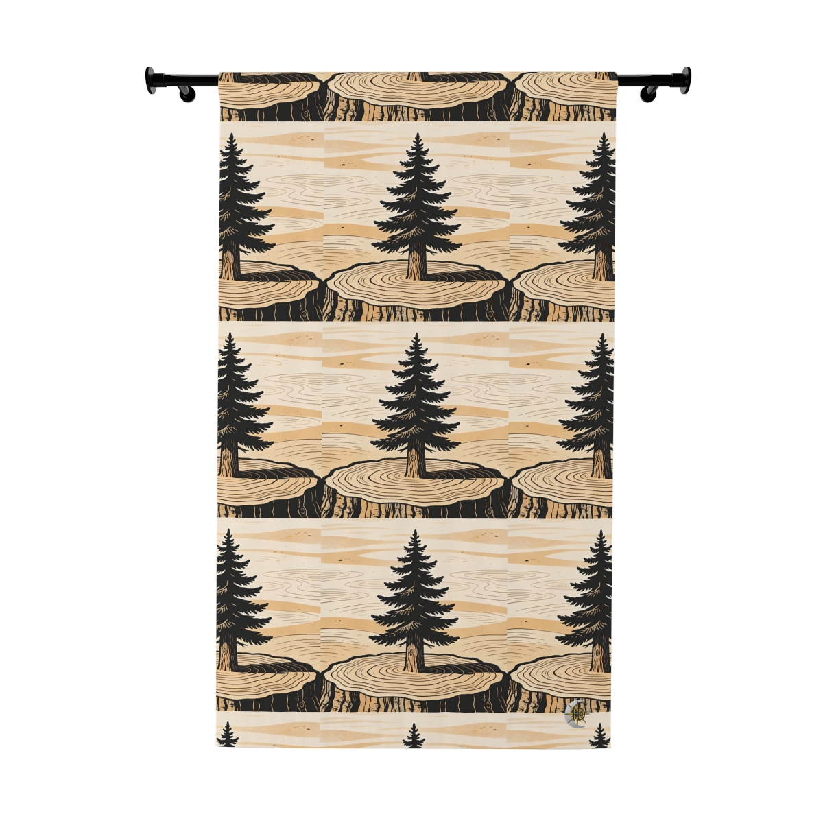 Original Art 1532 Blackout Window Curtain Panel