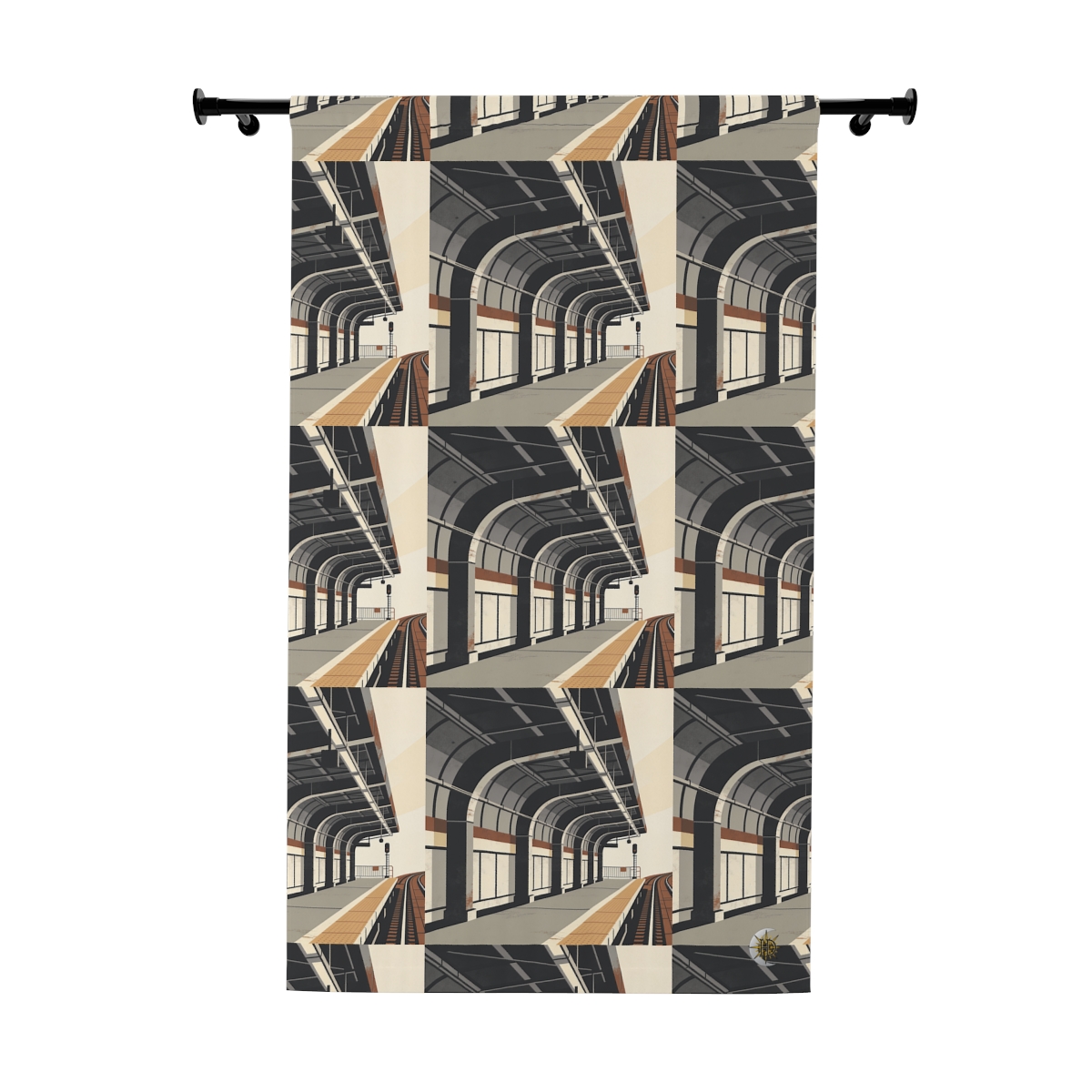 Original Art 1533 Blackout Window Curtain Panel
