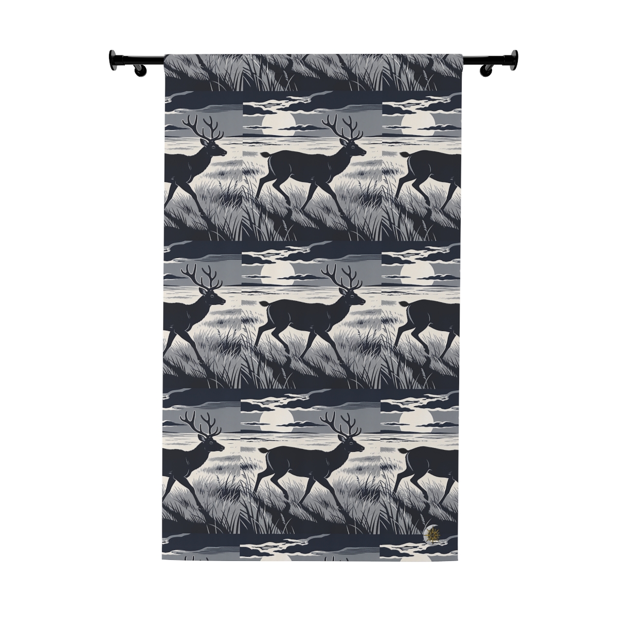 Original Art 1541 Blackout Window Curtain Panel