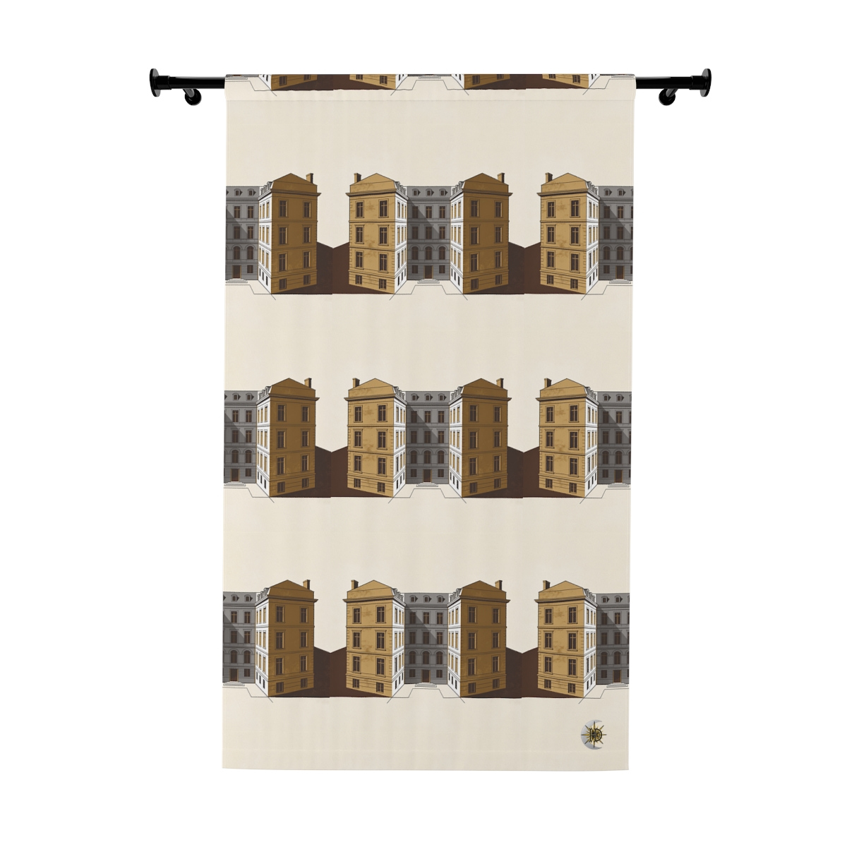Original Art 1553 Blackout Window Curtain Panel