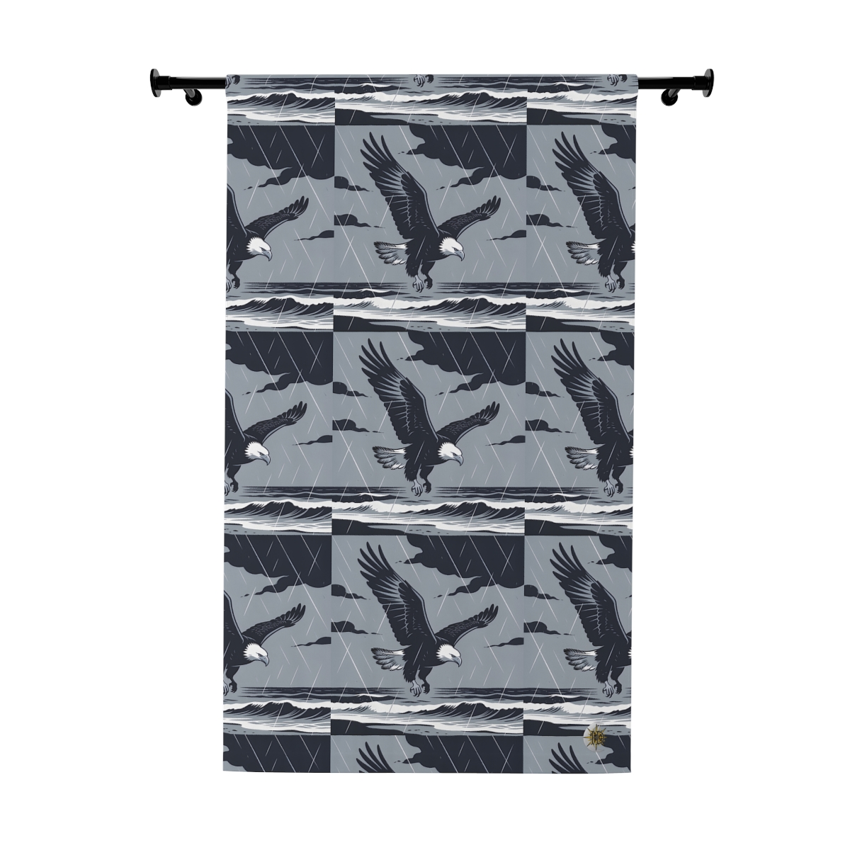 Original Art 1556 Blackout Window Curtain Panel