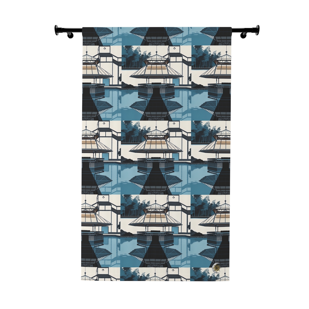 Original Art 1568 Blackout Window Curtain Panel
