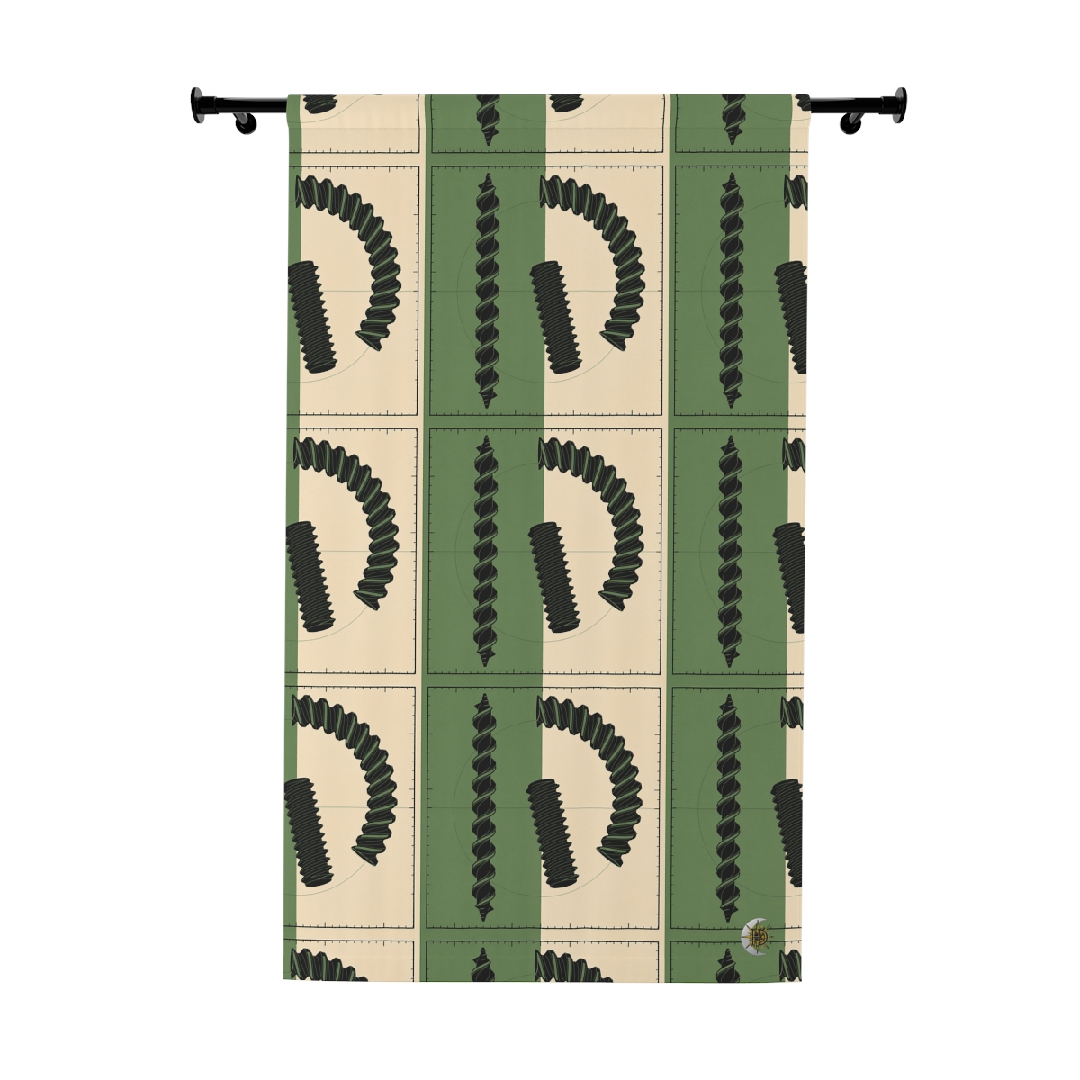 Original Art 1579 Blackout Window Curtain Panel