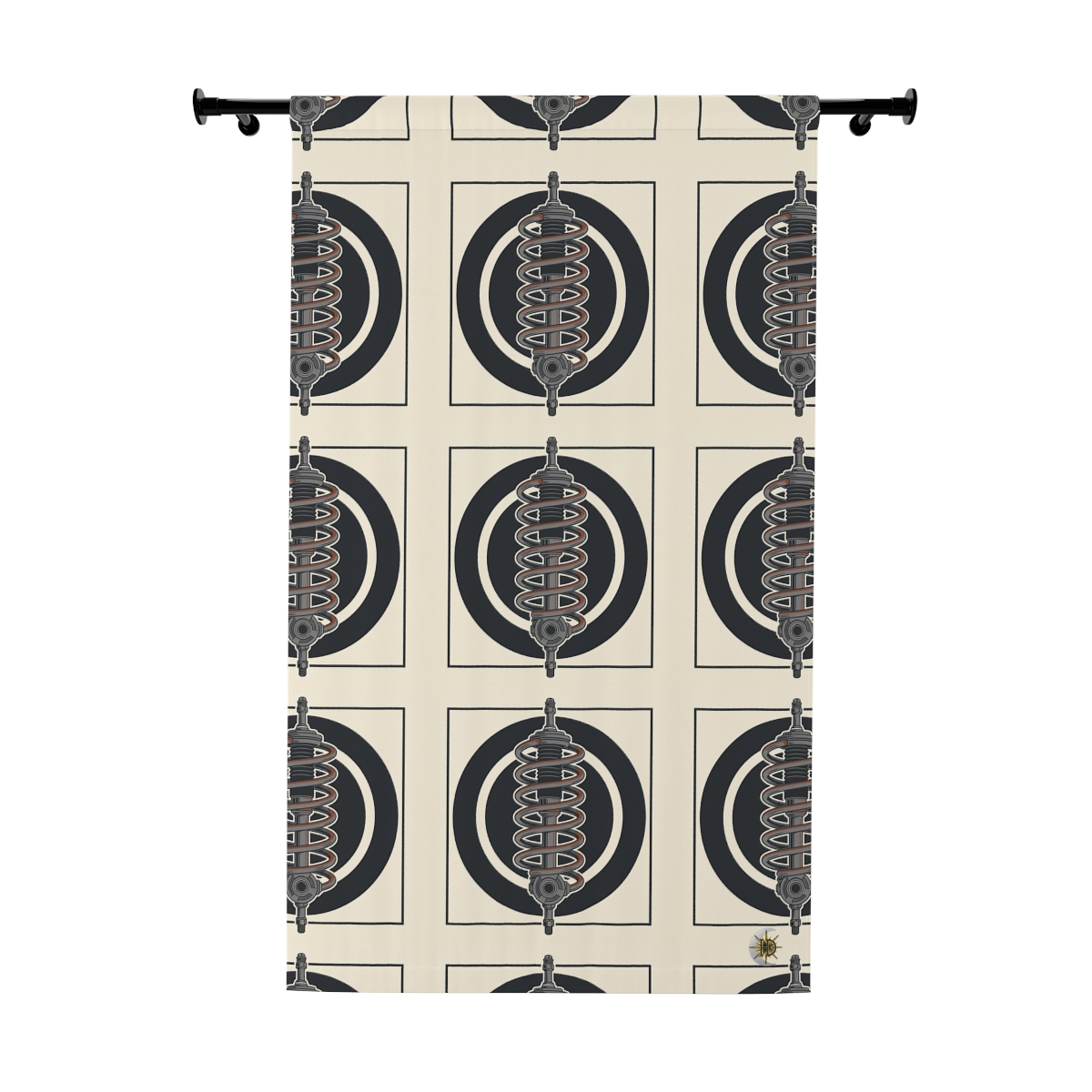 Original Art 1580 Blackout Window Curtain Panel