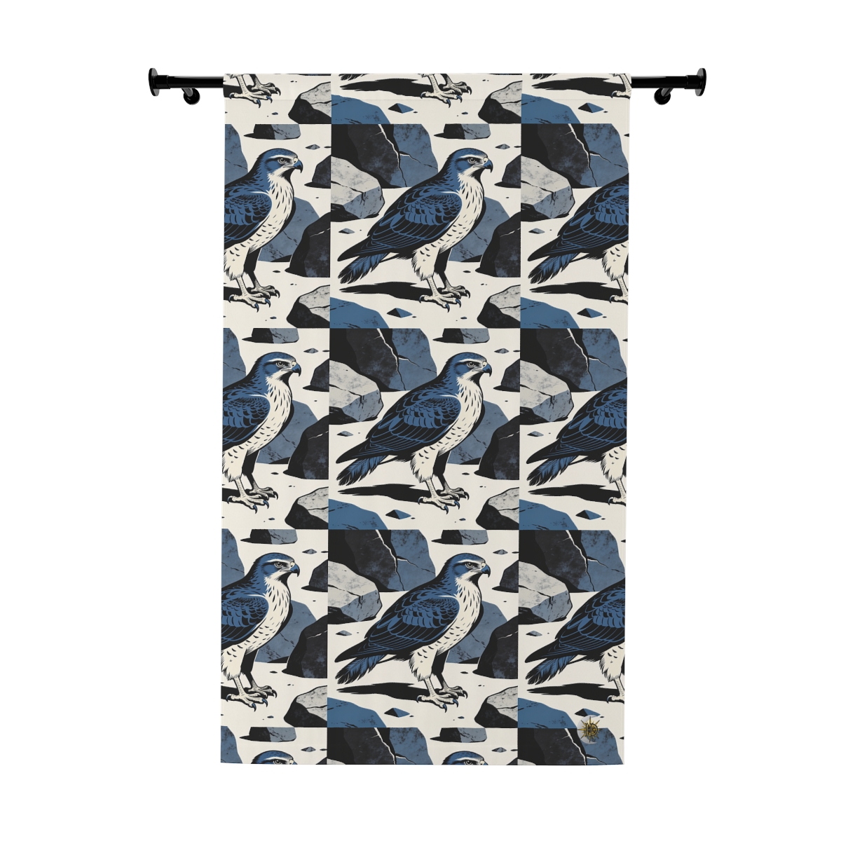 Original Art 1590 Blackout Window Curtain Panel