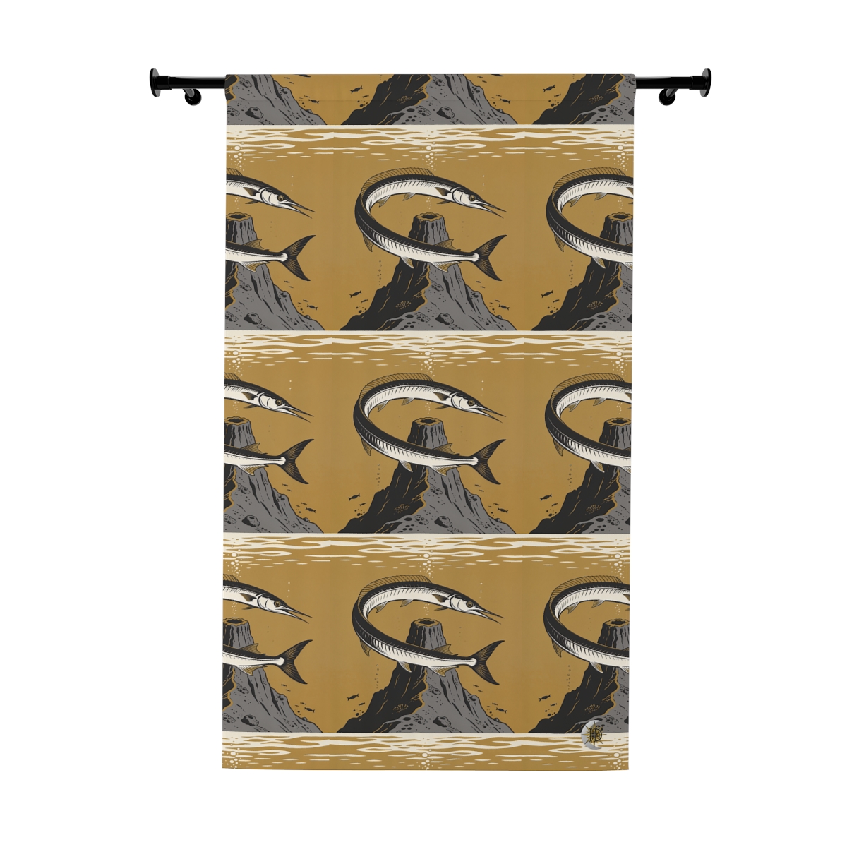 Original Art 1605 Blackout Window Curtain Panel