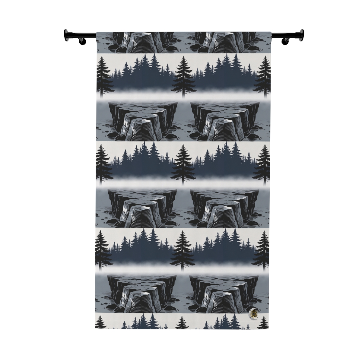 Original Art 1615 Blackout Window Curtain Panel