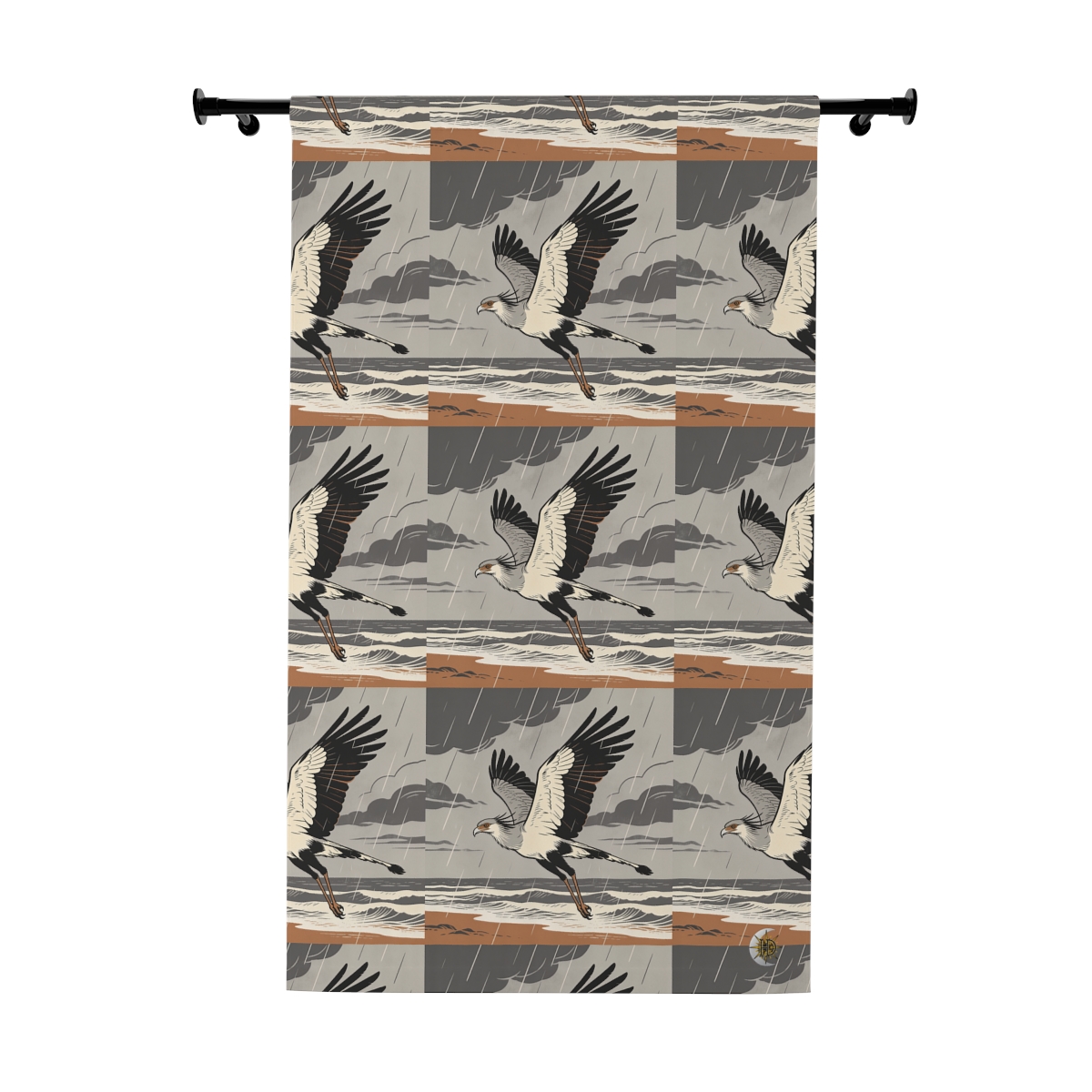 Original Art 1791 Blackout Window Curtain Panel