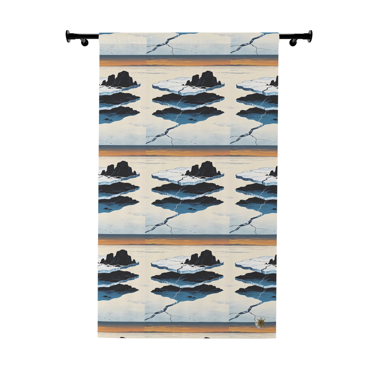 Original Art 1793 Blackout Window Curtain Panel