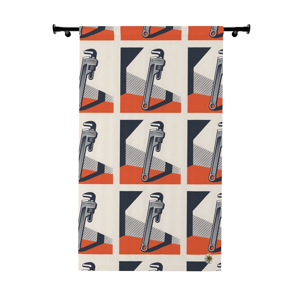 Original Art 1794 Blackout Window Curtain Panel