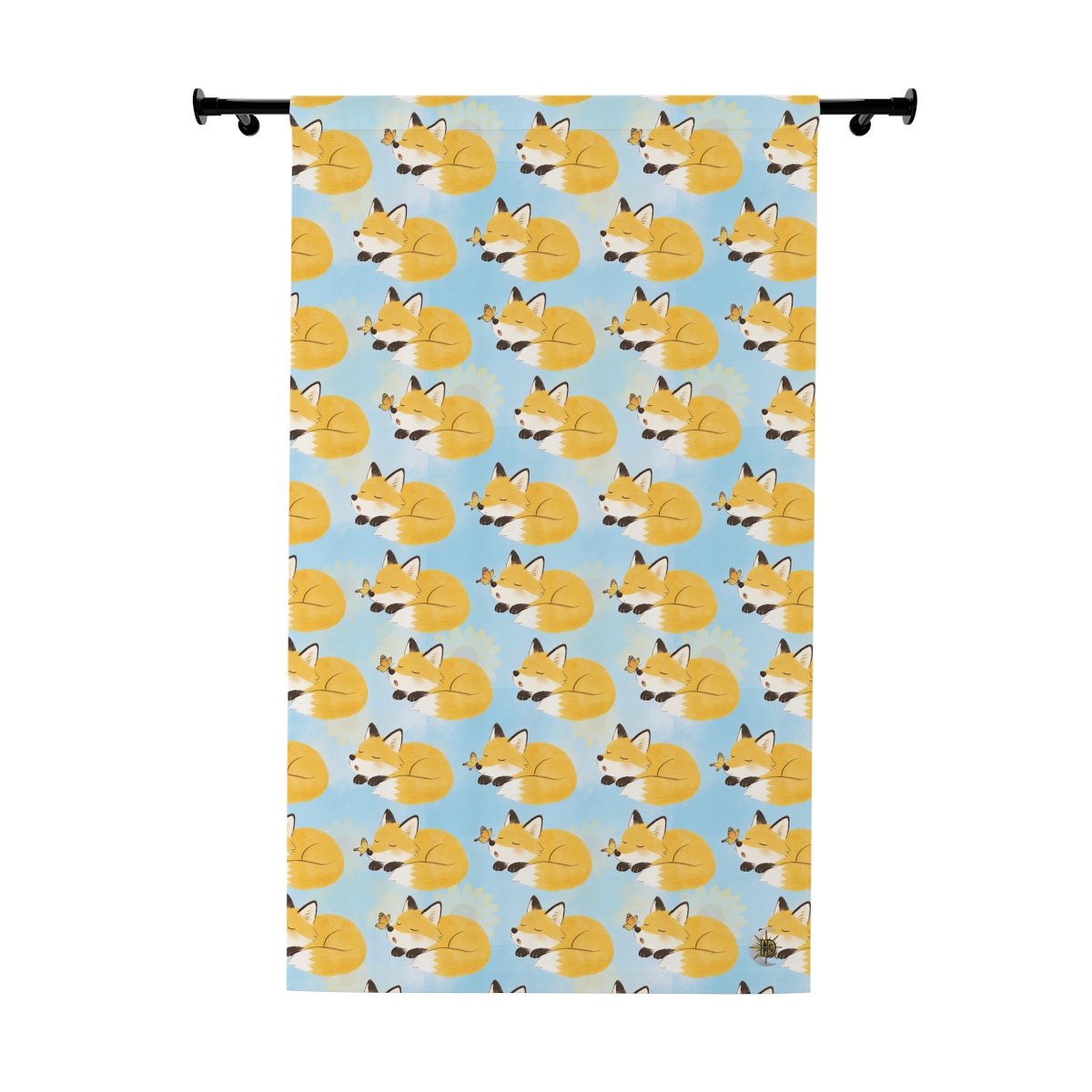 Original Art 9 Blackout Window Curtain Panel