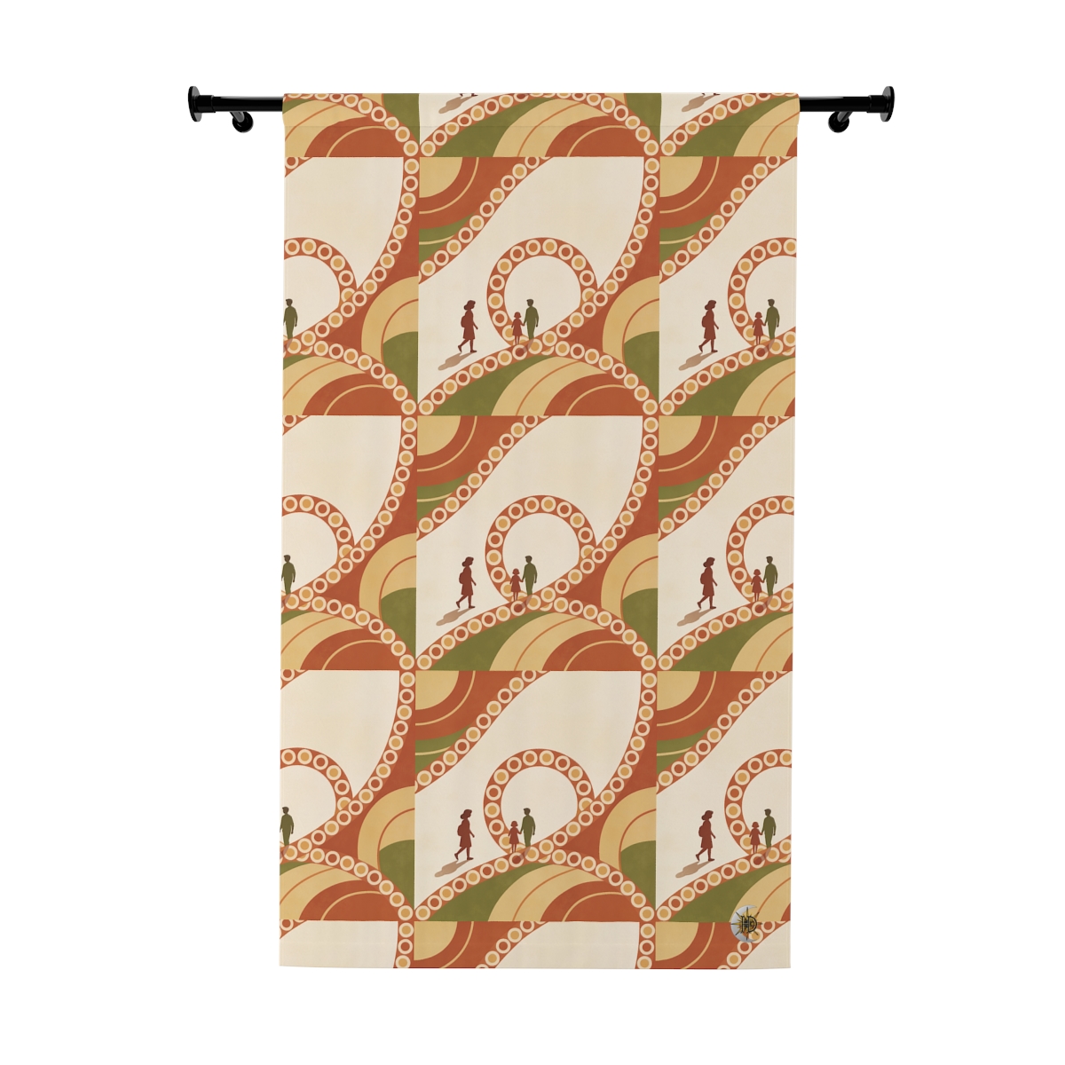 Original Art 59 Blackout Window Curtain Panel