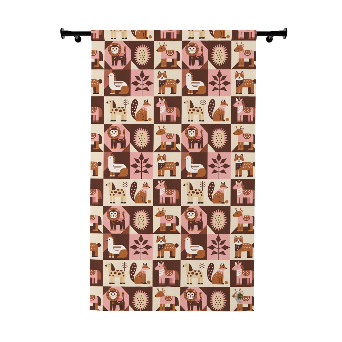 Original Art 65 Blackout Window Curtain Panel