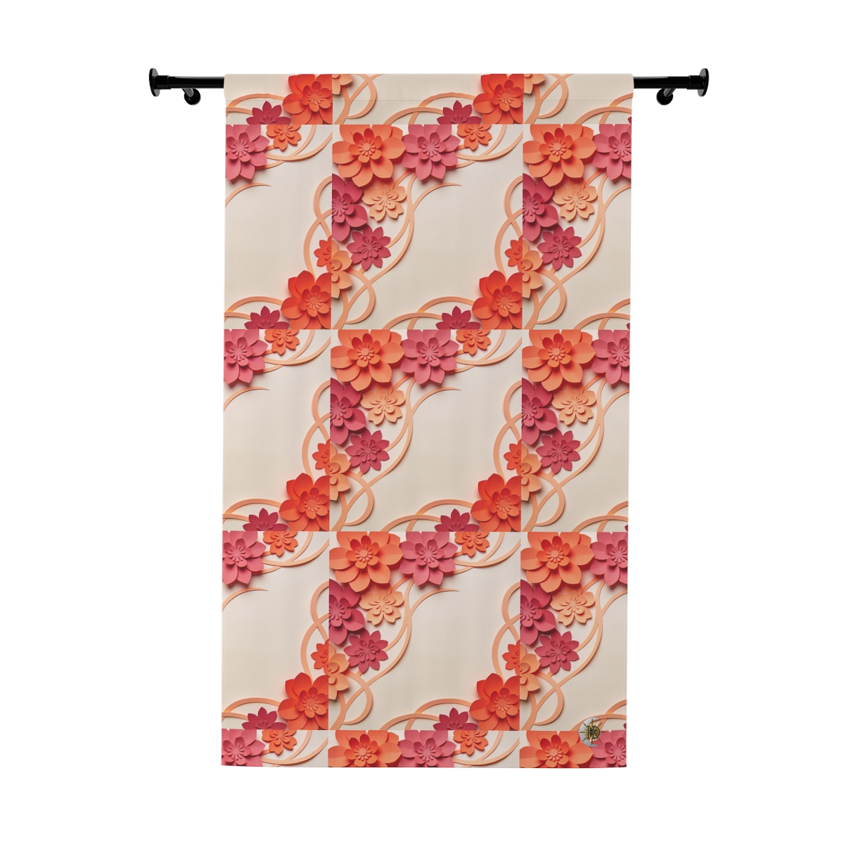 Original Art 70 Blackout Window Curtain Panel