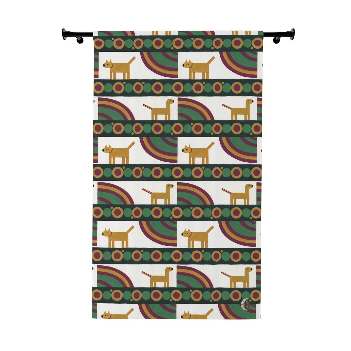 Original Art 77 Blackout Window Curtain Panel