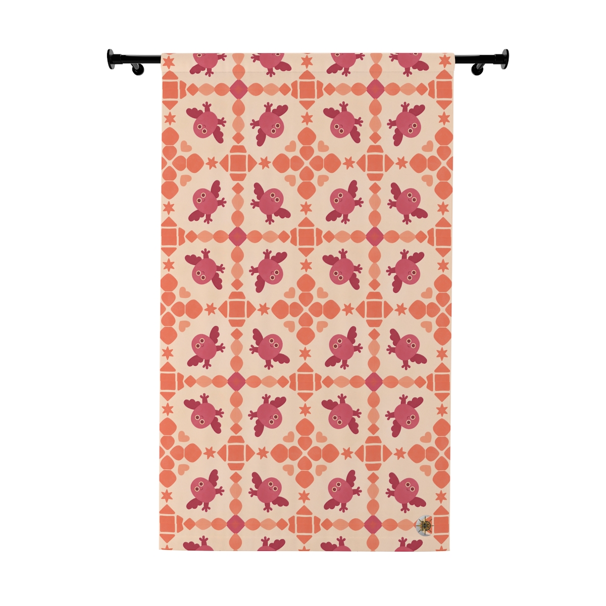 Original Art 83 Blackout Window Curtain Panel