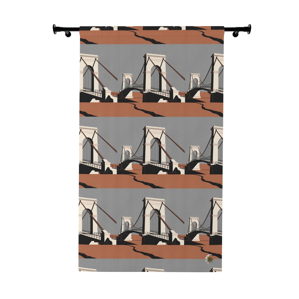 Original Art 116 Blackout Window Curtain Panel