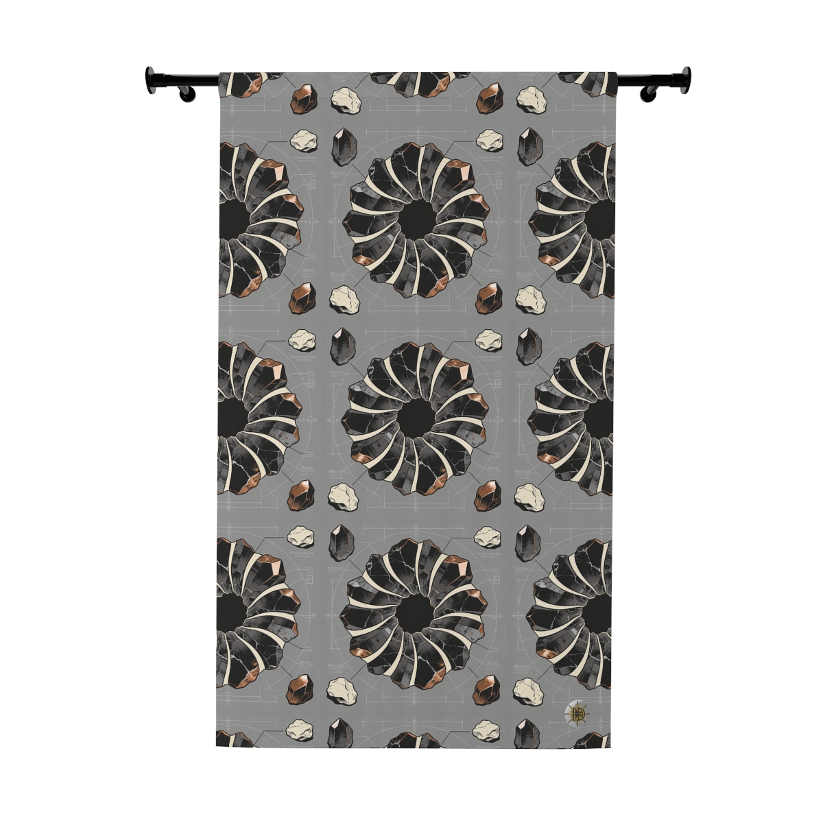 Original Art 118 Blackout Window Curtain Panel