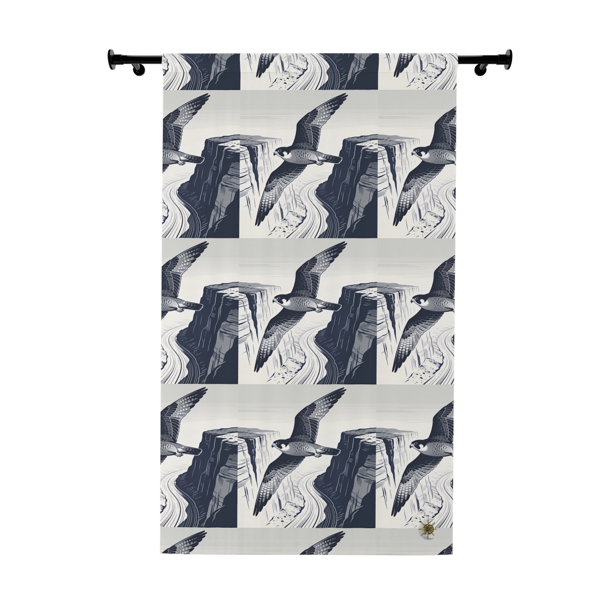 Original Art 120 Blackout Window Curtain Panel