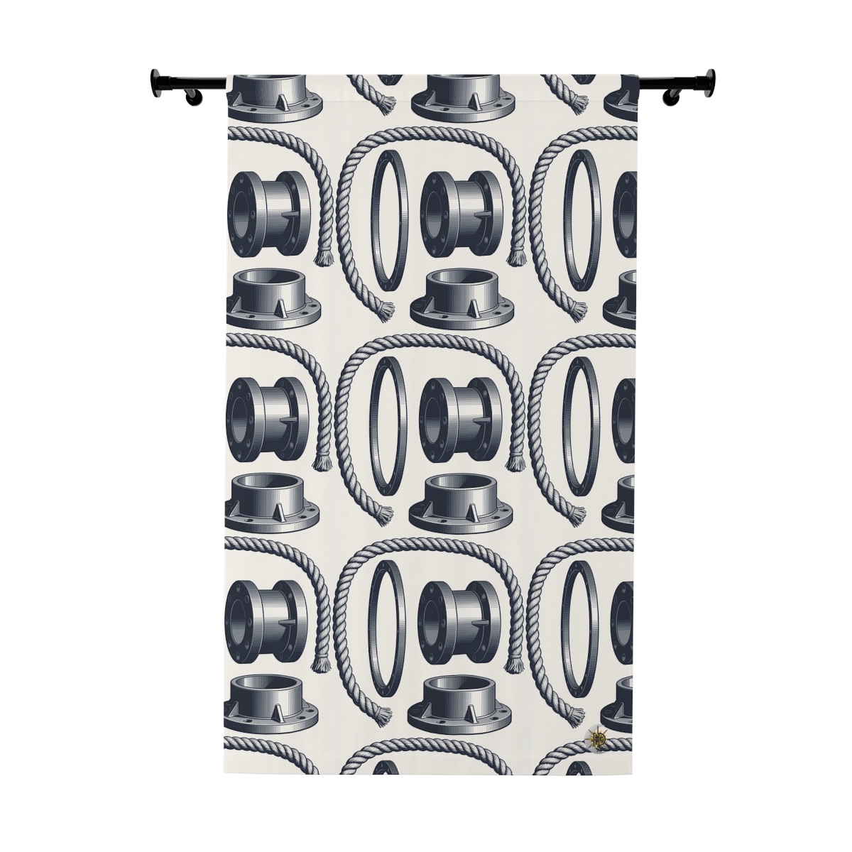 Original Art 123 Blackout Window Curtain Panel