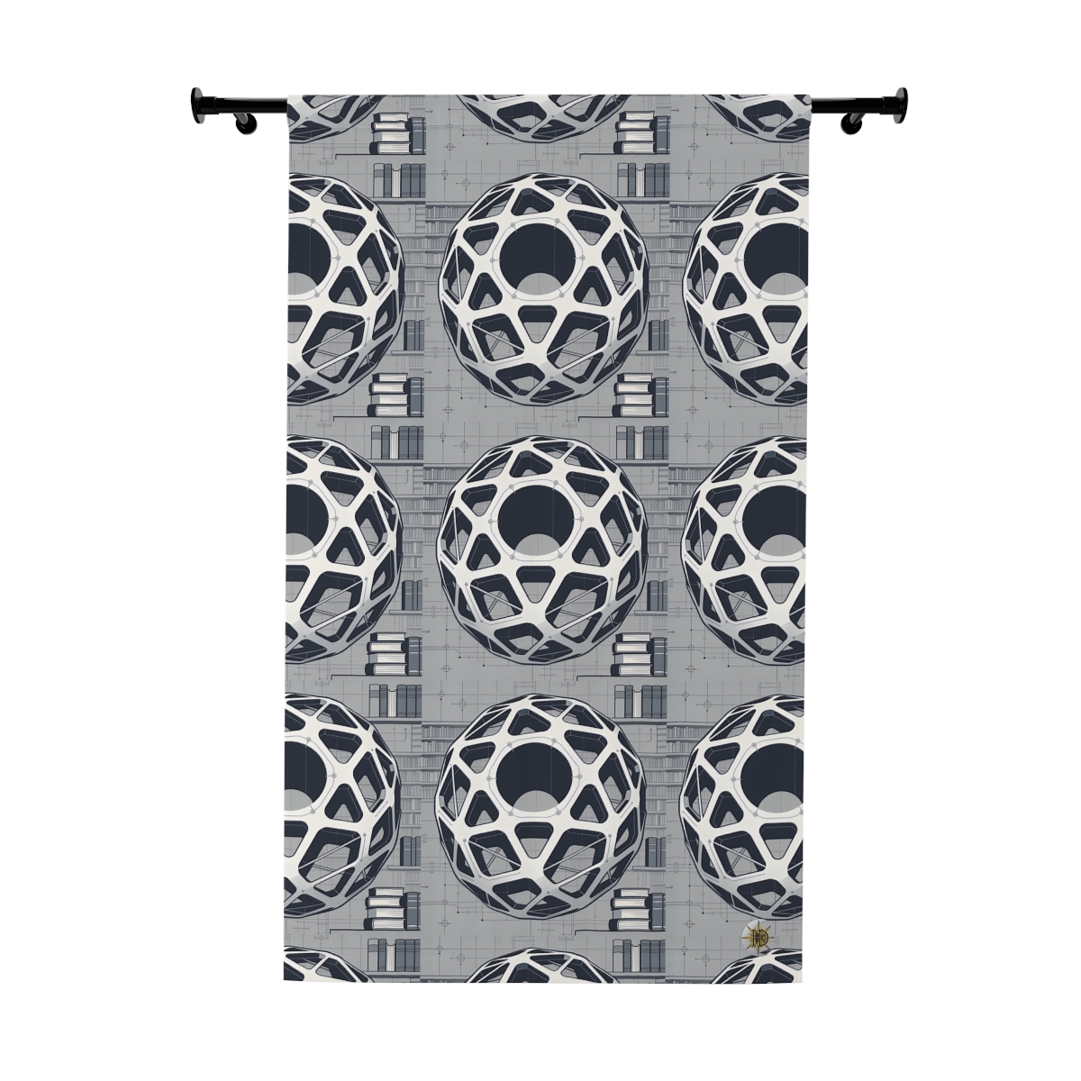 Original Art 135 Blackout Window Curtain Panel
