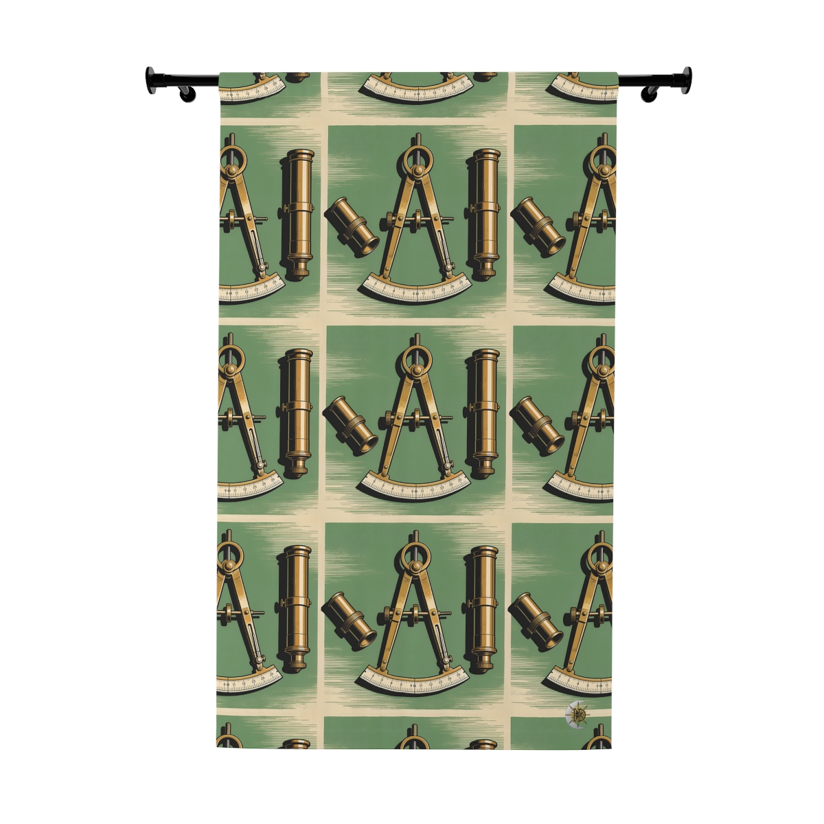 Original Art 147 Blackout Window Curtain Panel