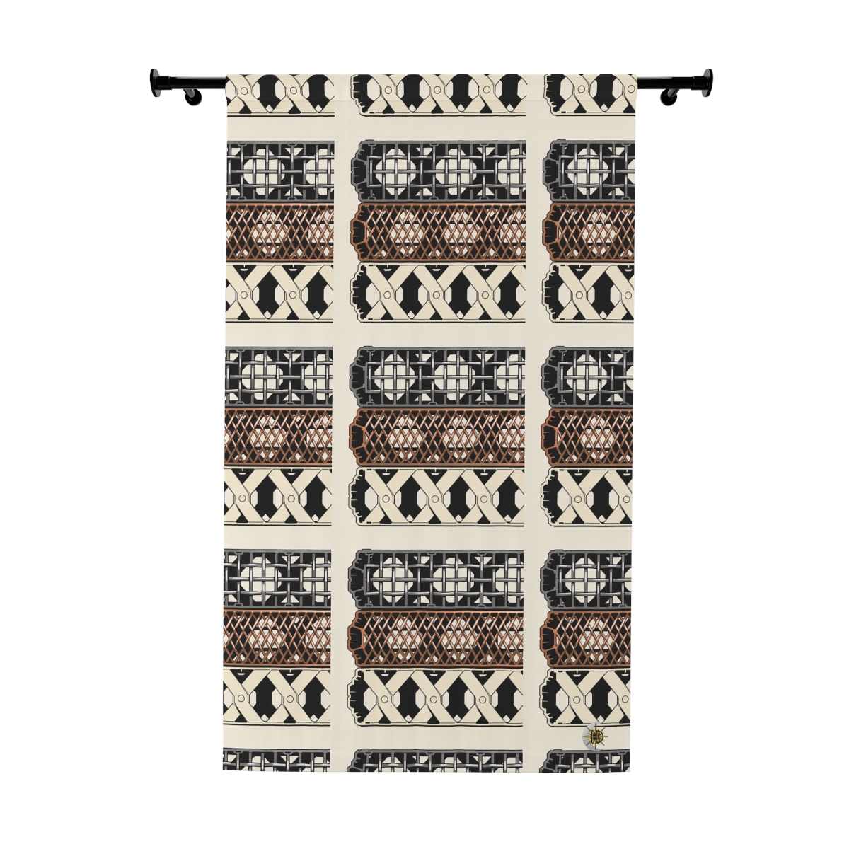 Original Art 1292 Blackout Window Curtain Panel