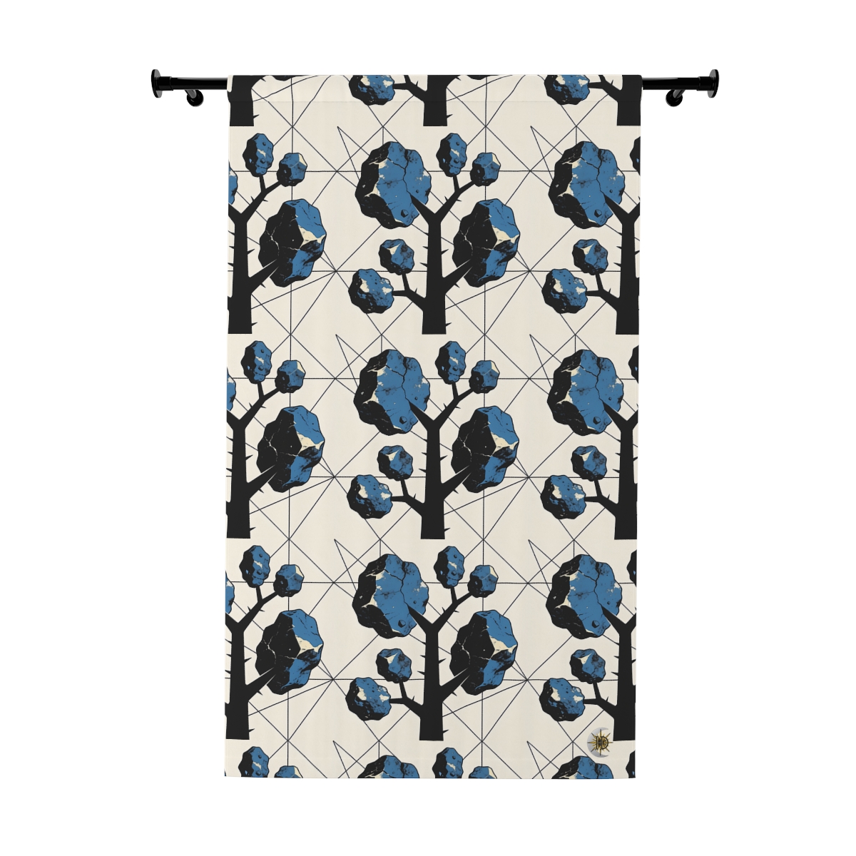 Original Art 1293 Blackout Window Curtain Panel