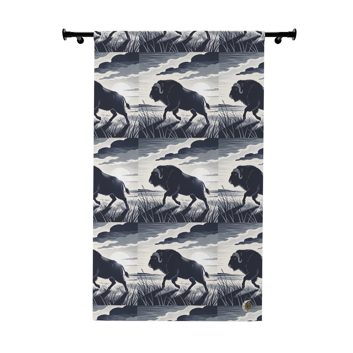 Original Art 1294 Blackout Window Curtain Panel