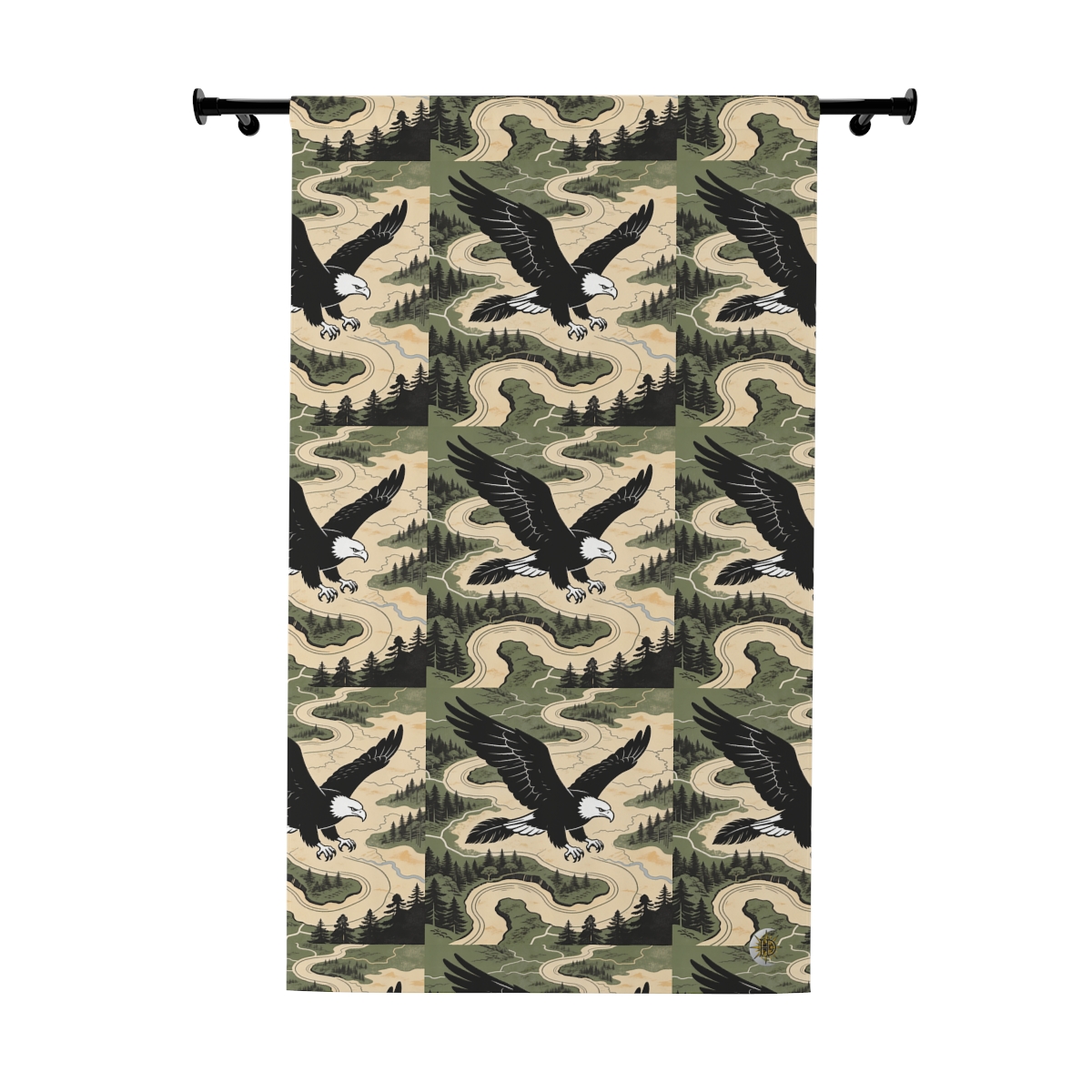 Original Art 1295 Blackout Window Curtain Panel