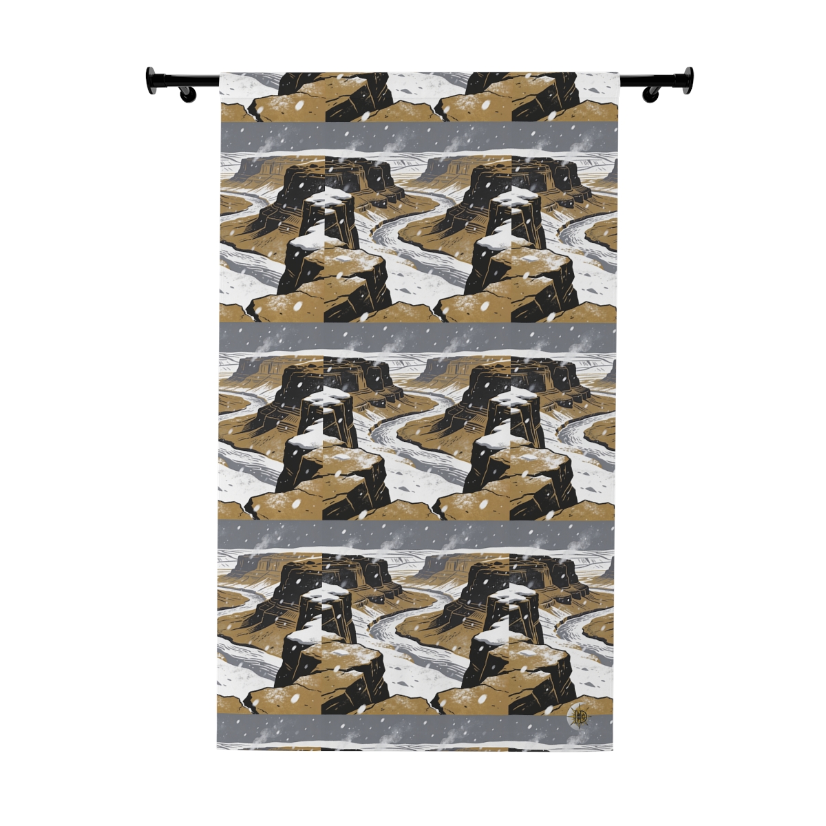 Original Art 1297 Blackout Window Curtain Panel