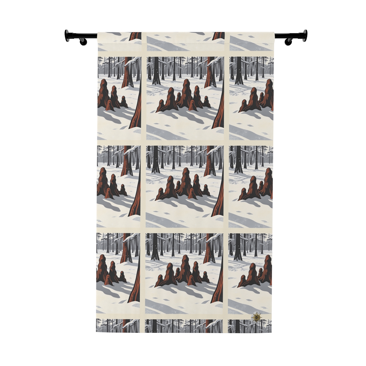 Original Art 1306 Blackout Window Curtain Panel