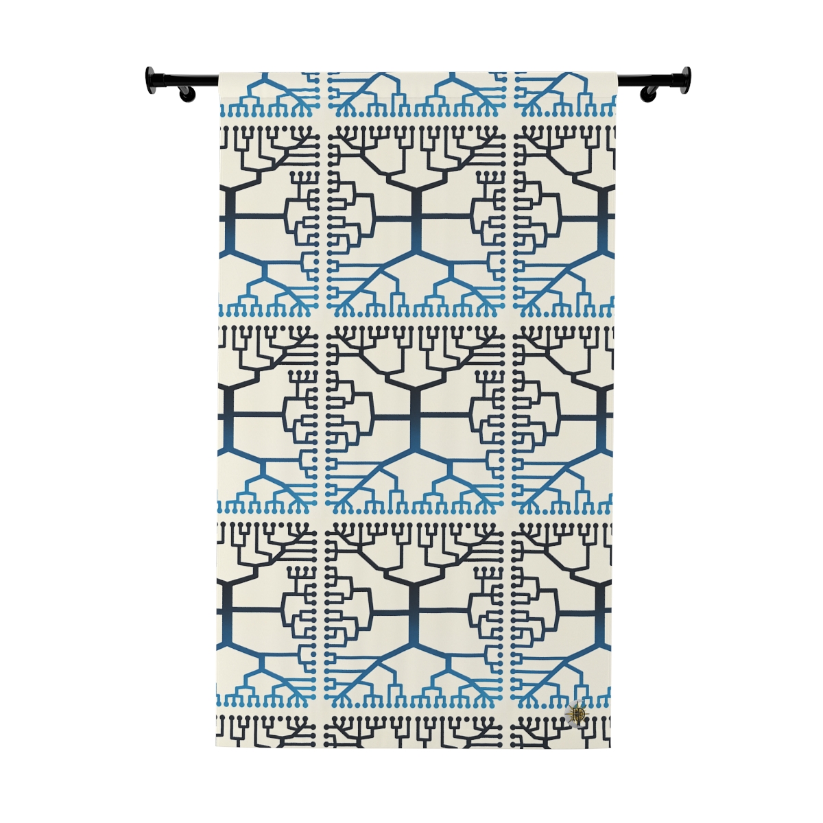 Original Art 1308 Blackout Window Curtain Panel