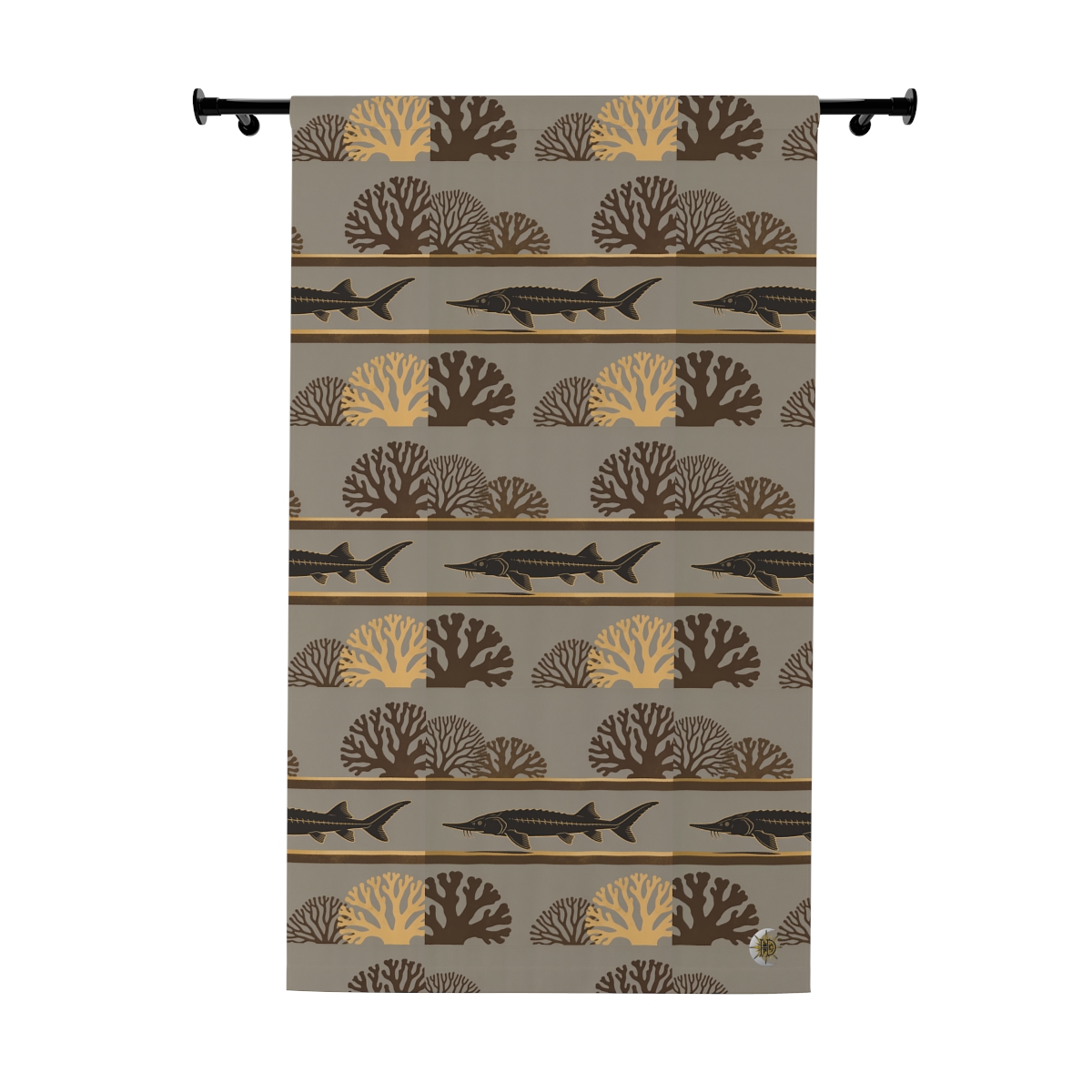 Original Art 1311 Blackout Window Curtain Panel