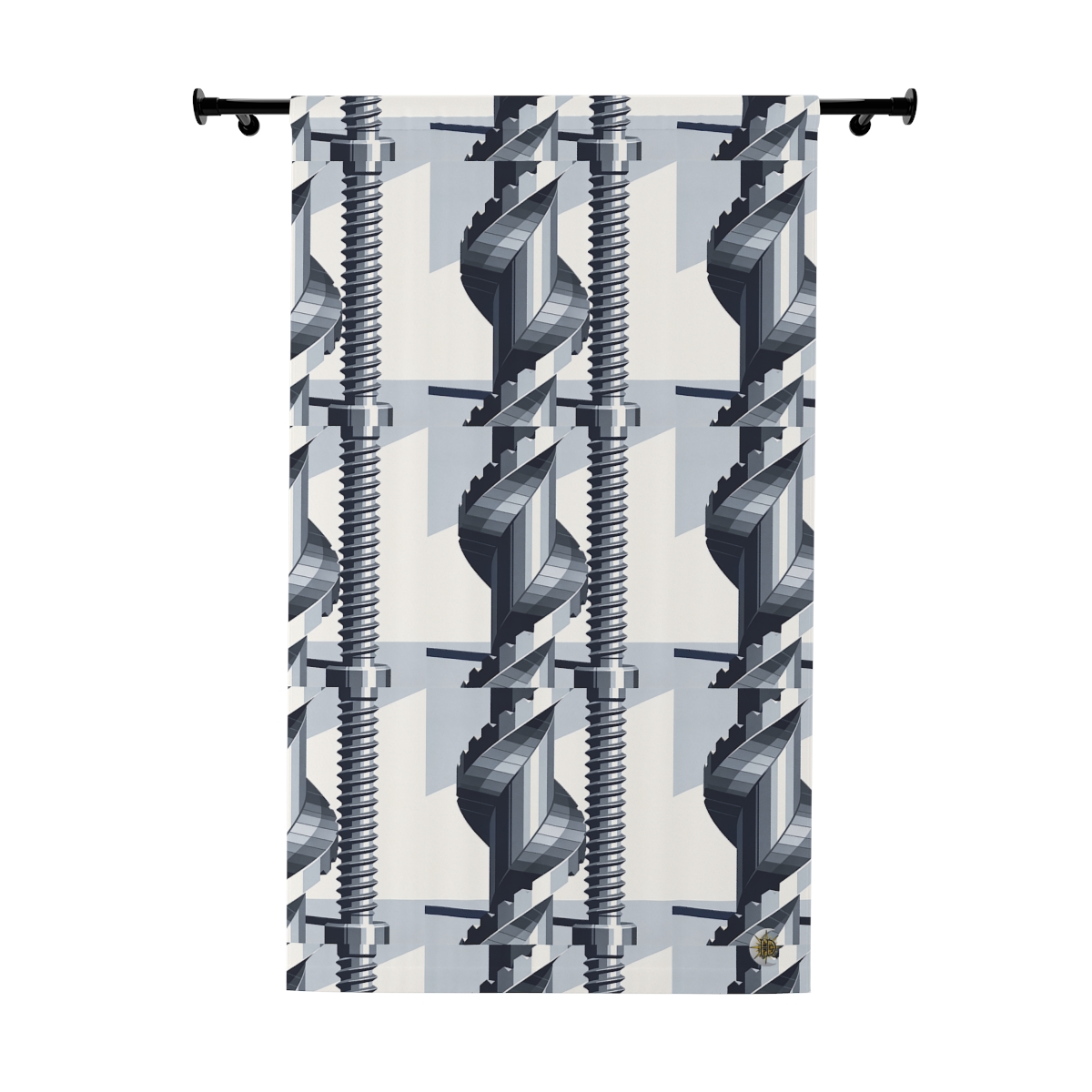 Original Art 1318 Blackout Window Curtain Panel