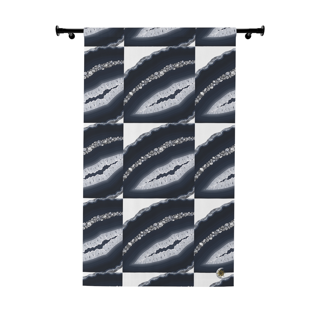 Original Art 1323 Blackout Window Curtain Panel