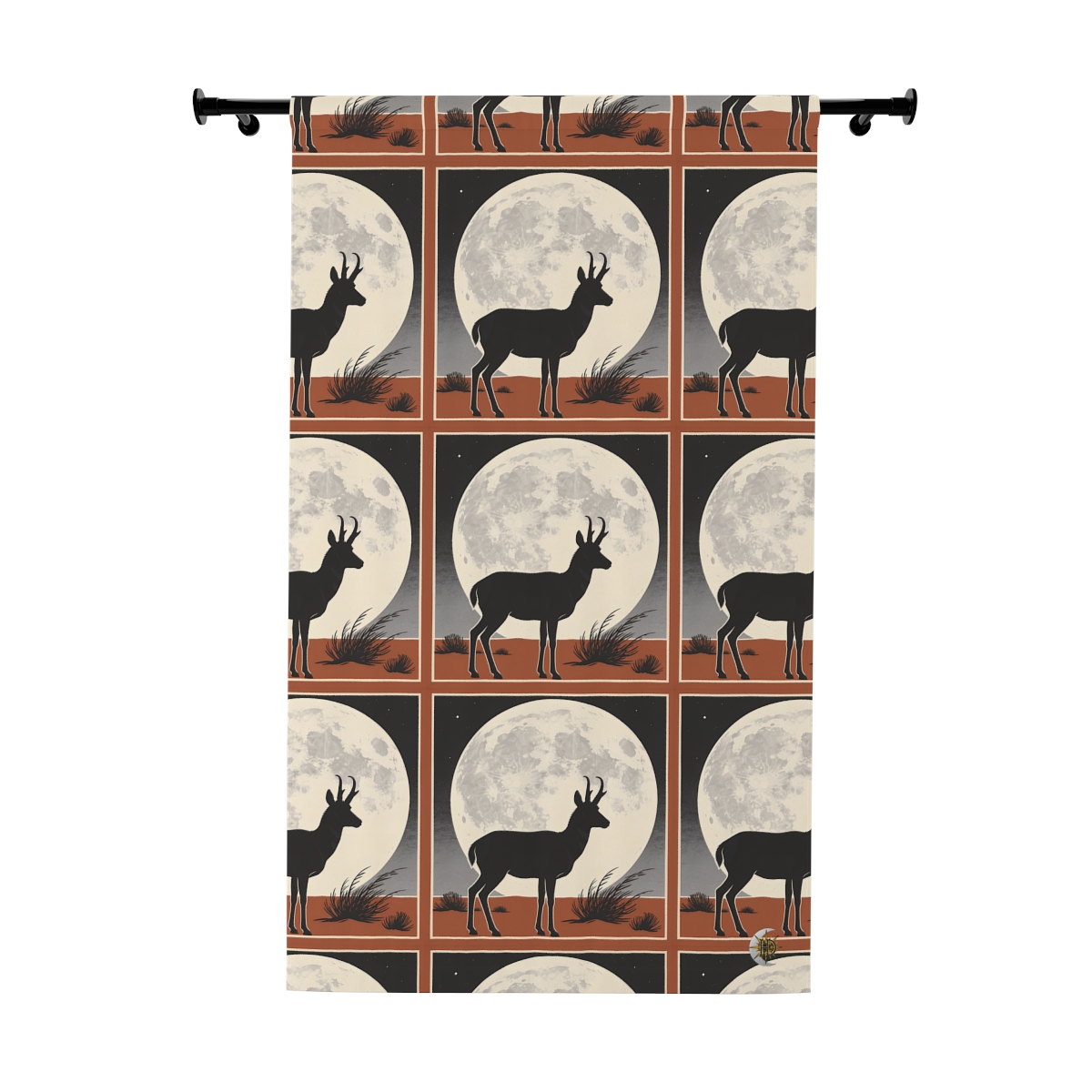 Original Art 1328 Blackout Window Curtain Panel