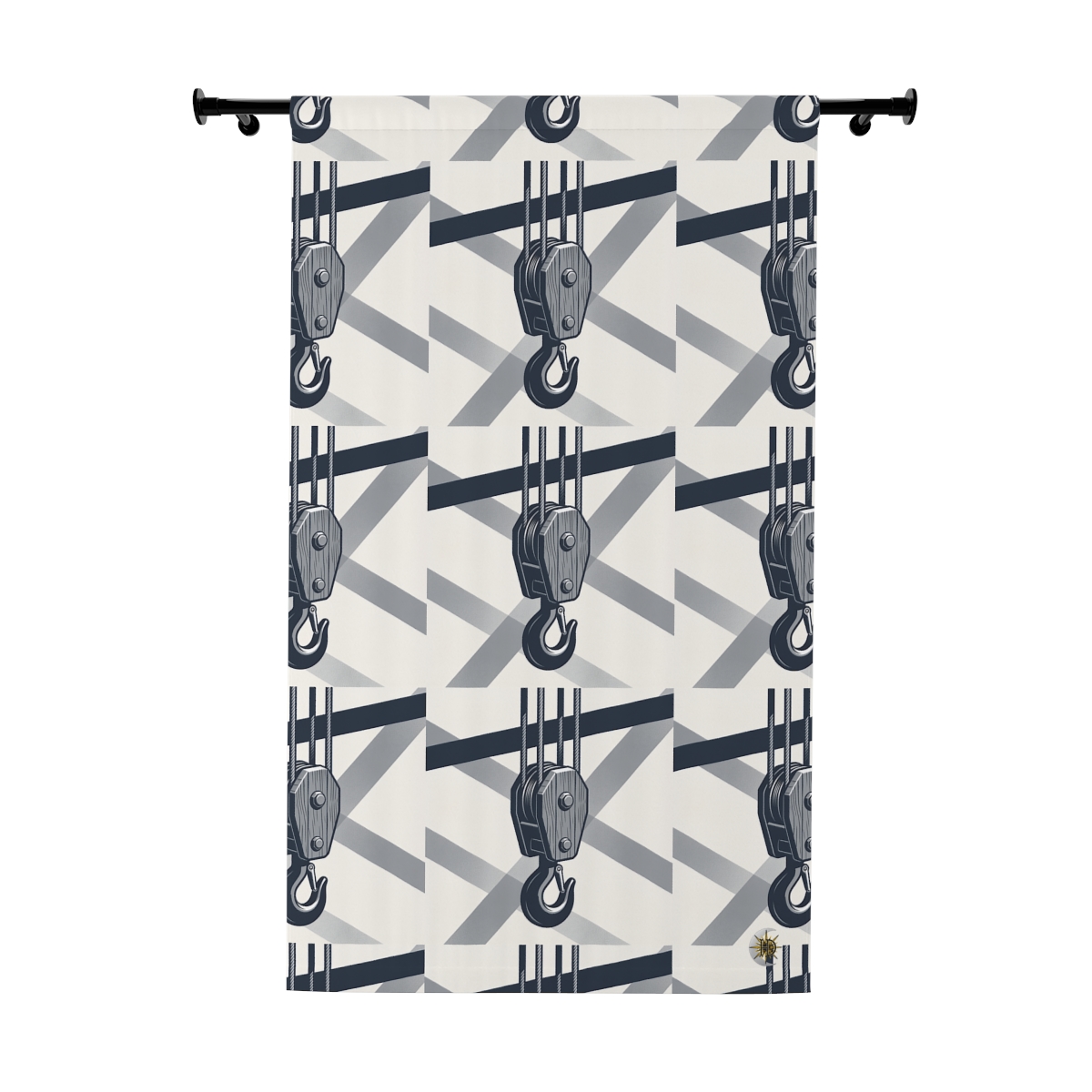 Original Art 1331 Blackout Window Curtain Panel
