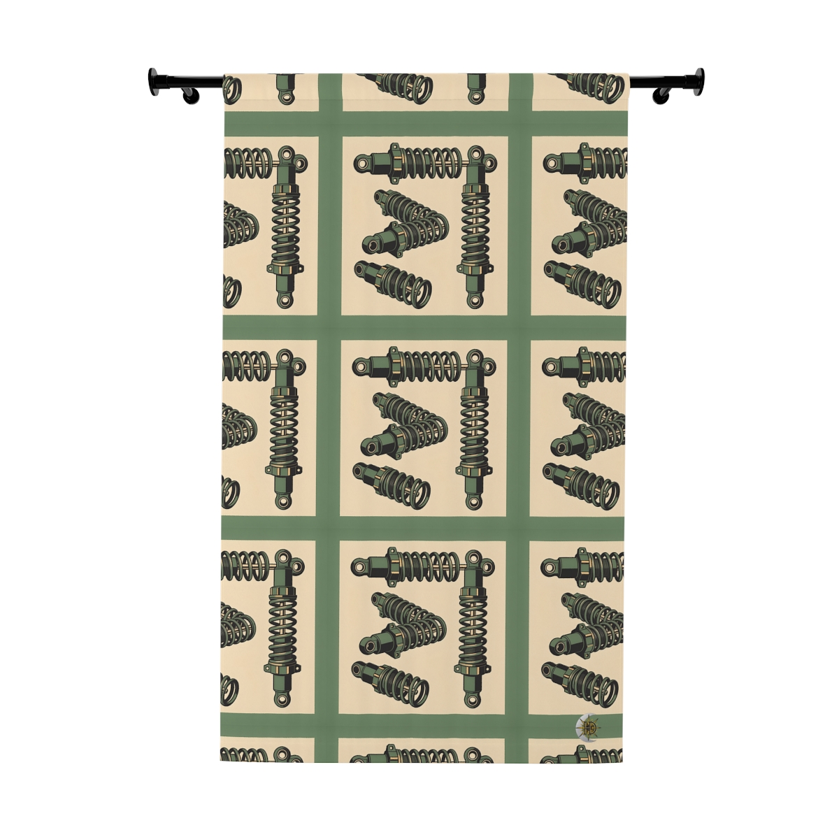 Original Art 1332 Blackout Window Curtain Panel