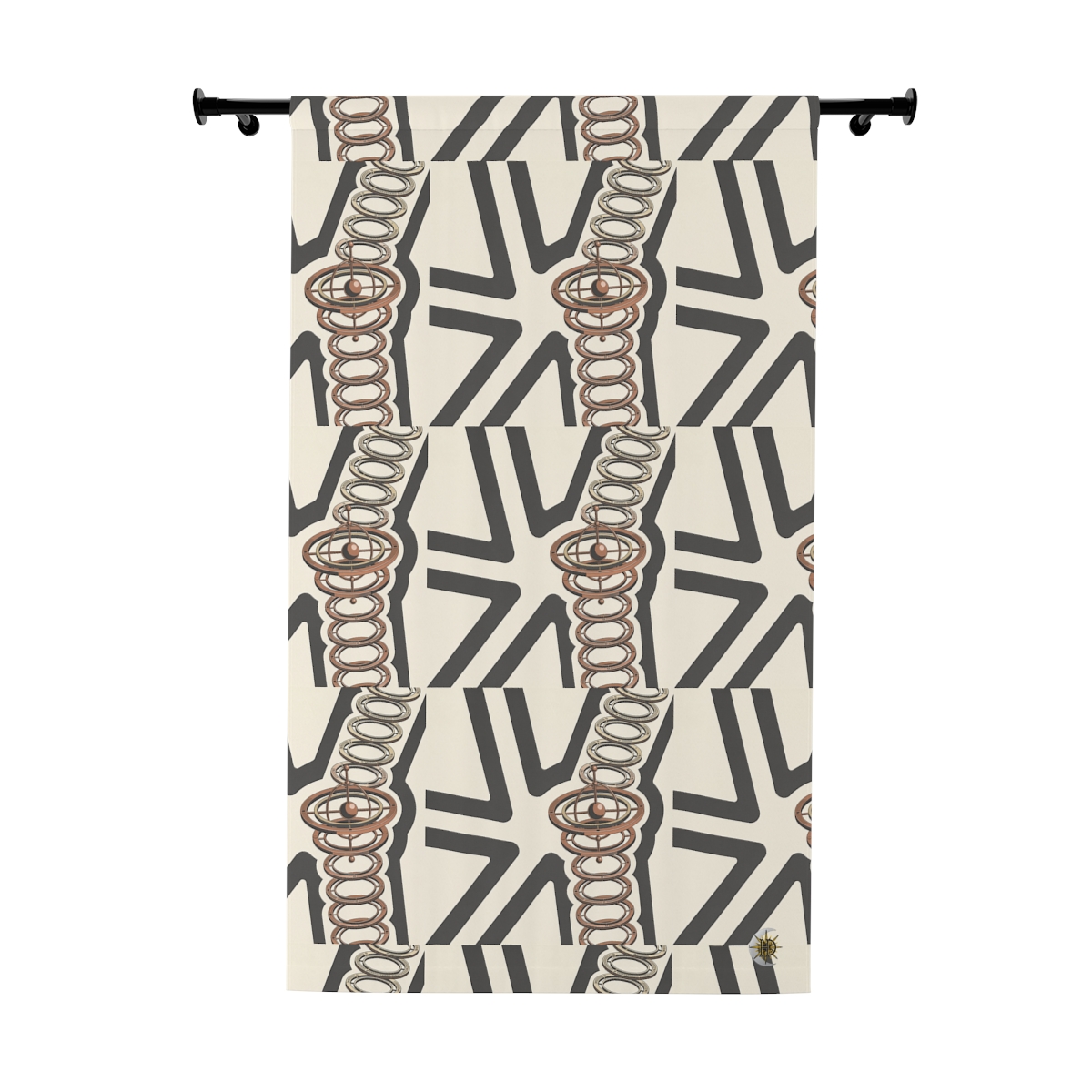 Original Art 1341 Blackout Window Curtain Panel
